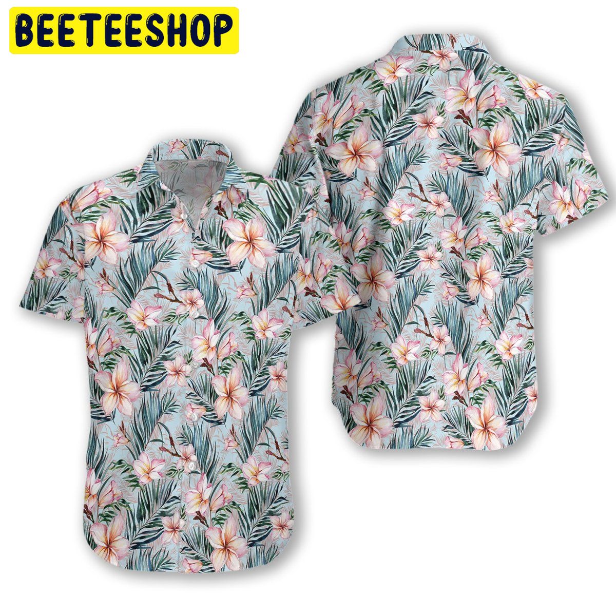 Vintage Art Flower Trending Hawaiian Shirt Vintage Art Flower Trending Hawaiian Shirt