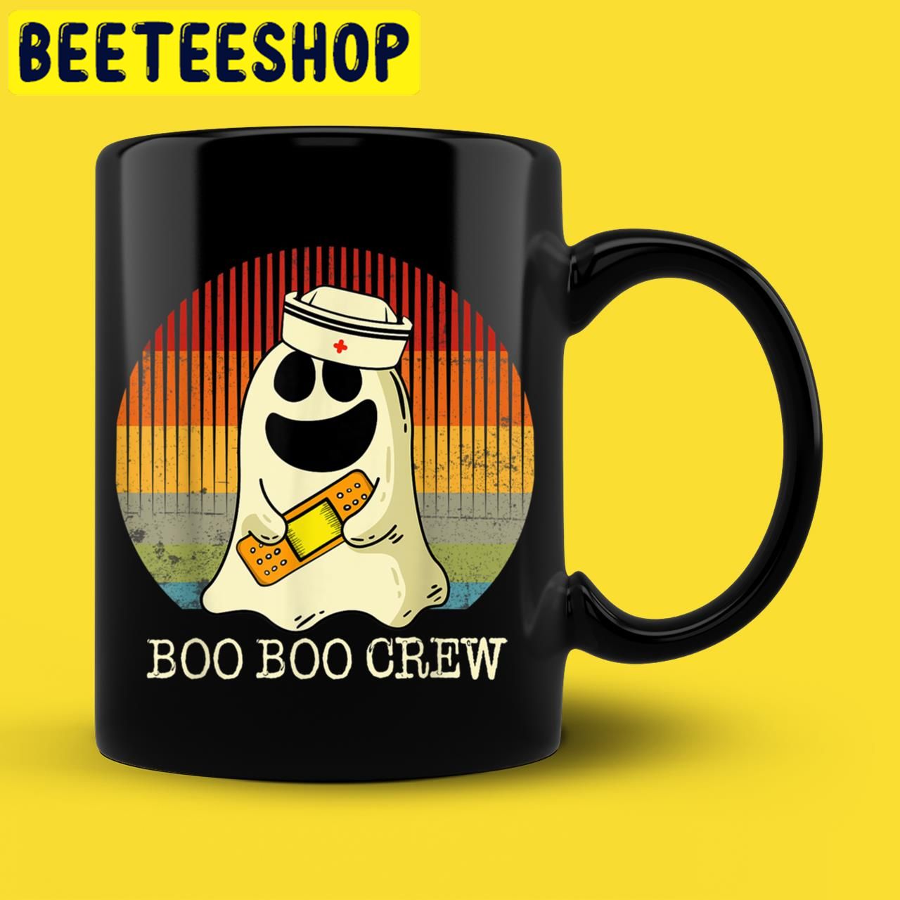 Vintage Boo Boo Crew Nurse Ghost Costume Halloween Trending Unisex T-Shirt Vintage Boo Boo Crew Nurse Ghost Costume Halloween Trending Unisex T-Shirt