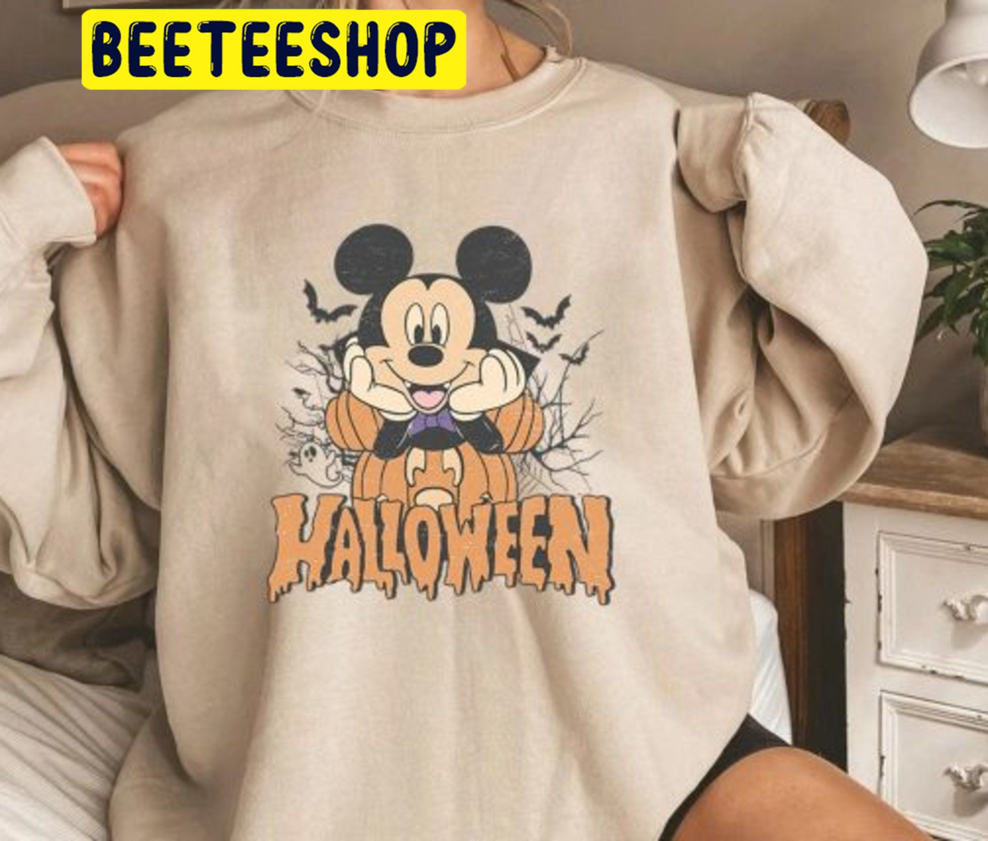 Vintage Disney Ride Mickey Minnie Halloween Not So Scary Disneyland HalloweenTrending Unisex Shirt Vintage Disney Ride Mickey Minnie Halloween Not So Scary Disneyland HalloweenTrending Unisex Shirt