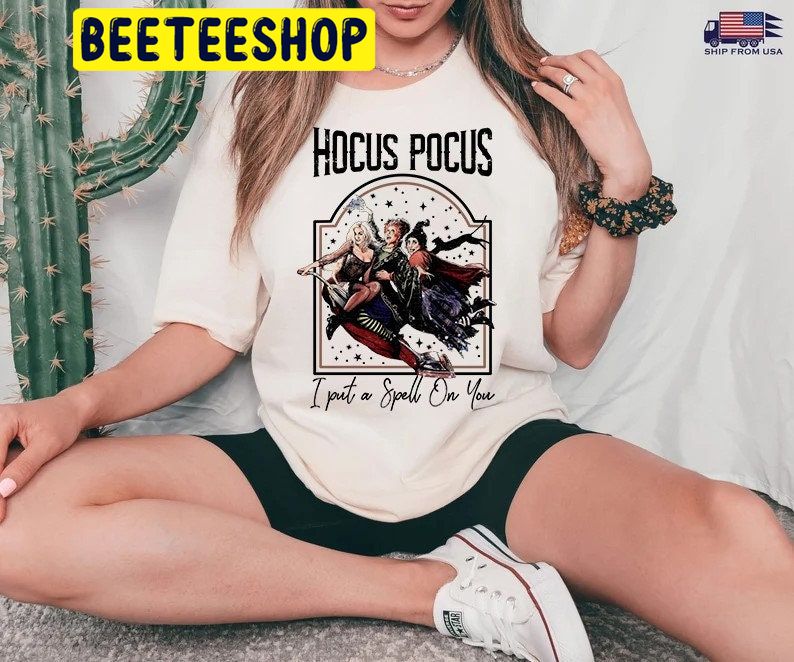 Vintage Fall Hocus Pocus Halloween Trending Unisex Shirt Vintage Fall Hocus Pocus Halloween Trending Unisex Shirt