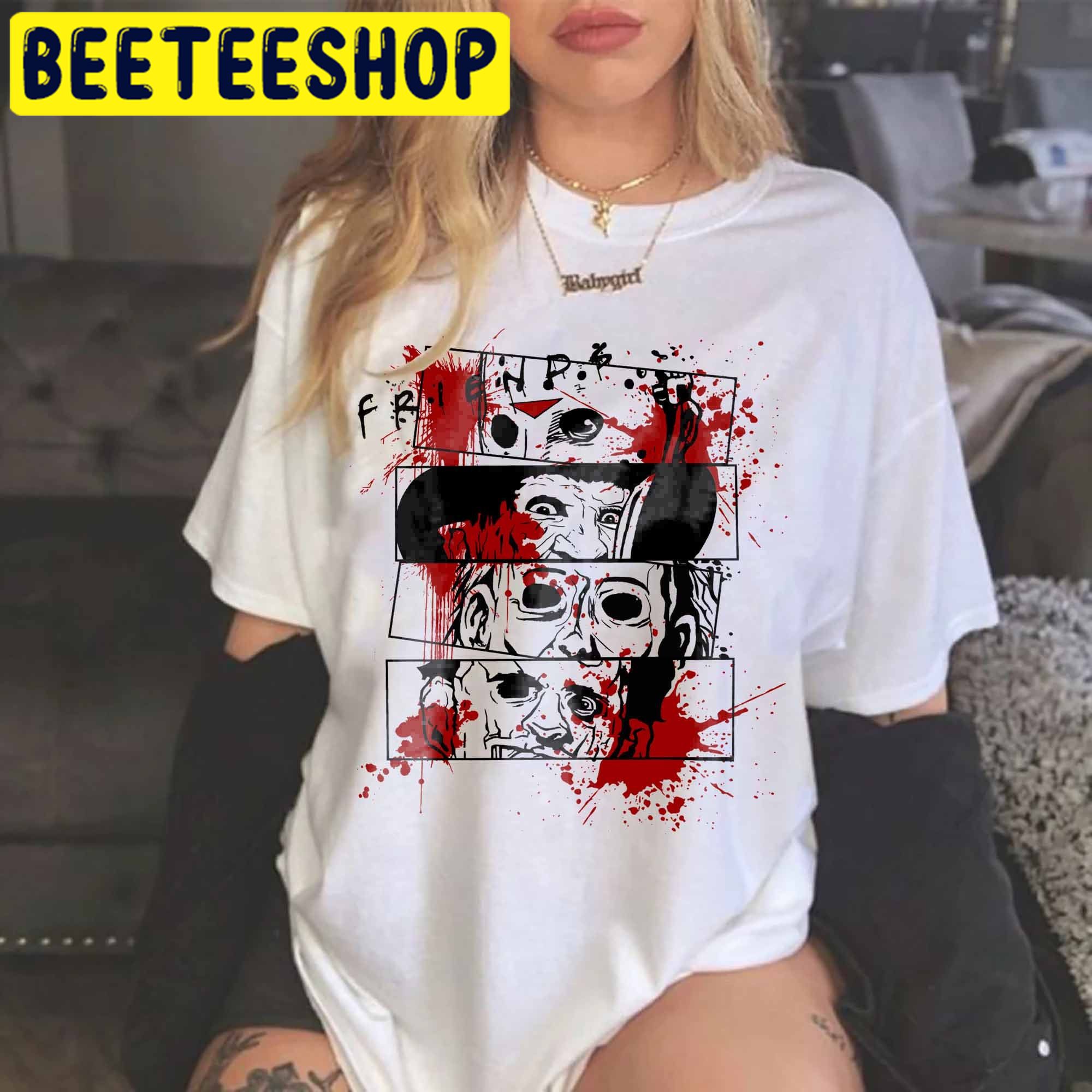 Vintage Horror Movie Characters Michael Myers Scary Characters Halloween Trending Unisex Shirt Vintage Horror Movie Characters Michael Myers Scary Characters Halloween Trending Unisex Shirt