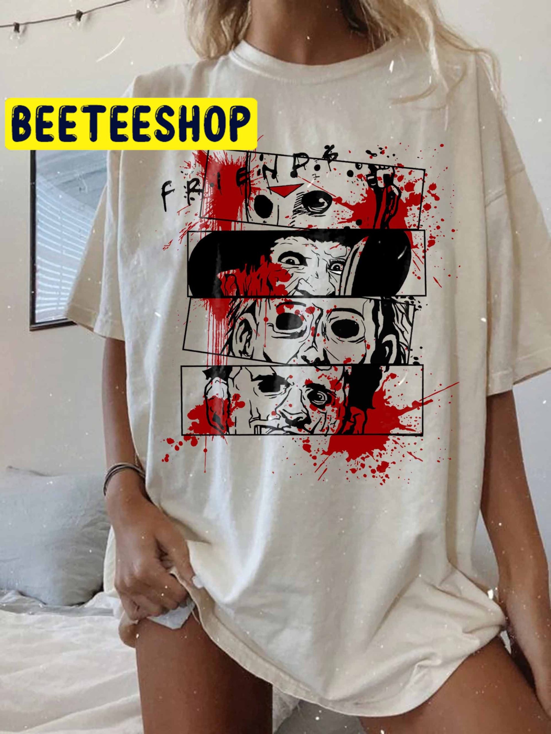 Vintage Horror Movie Characters Michael Myers Scary Characters Halloween Trending Unisex Shirt Vintage Horror Movie Characters Michael Myers Scary Characters Halloween Trending Unisex Shirt