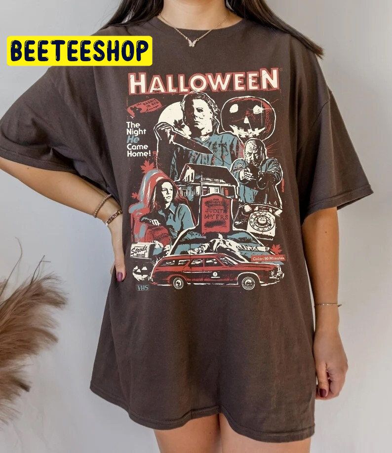 Vintage Michael Myers Halloween The Night He Came Home Trending Unisex Shirt Vintage Michael Myers Halloween The Night He Came Home Trending Unisex Shirt