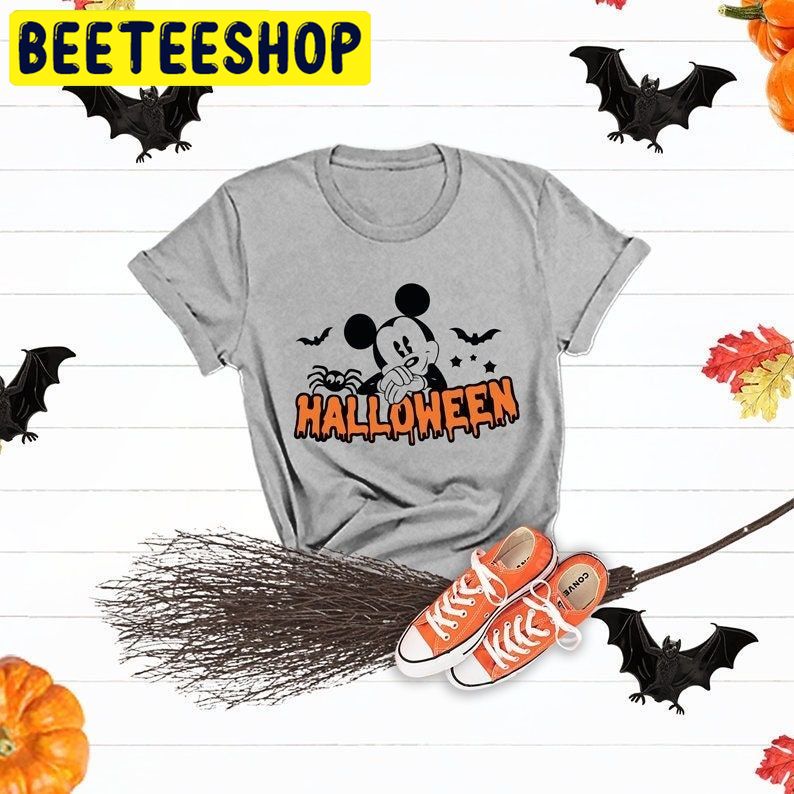 Vintage Mickey Bats HalloweenTrending Unisex Shirt Vintage Mickey Bats HalloweenTrending Unisex Shirt
