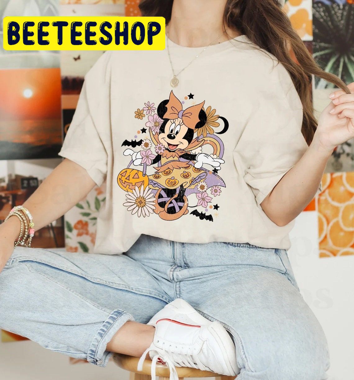 Vintage Minnie HalloweenTrending Unisex Shirt Vintage Minnie HalloweenTrending Unisex Shirt