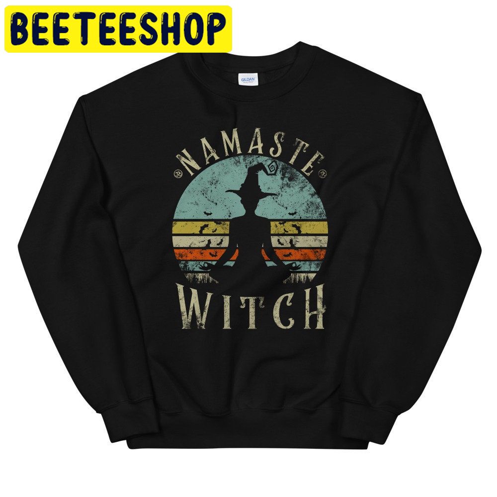 Vintage Namaste Witches Halloween Trending Unisex Shirt Vintage Namaste Witches Halloween Trending Unisex Shirt