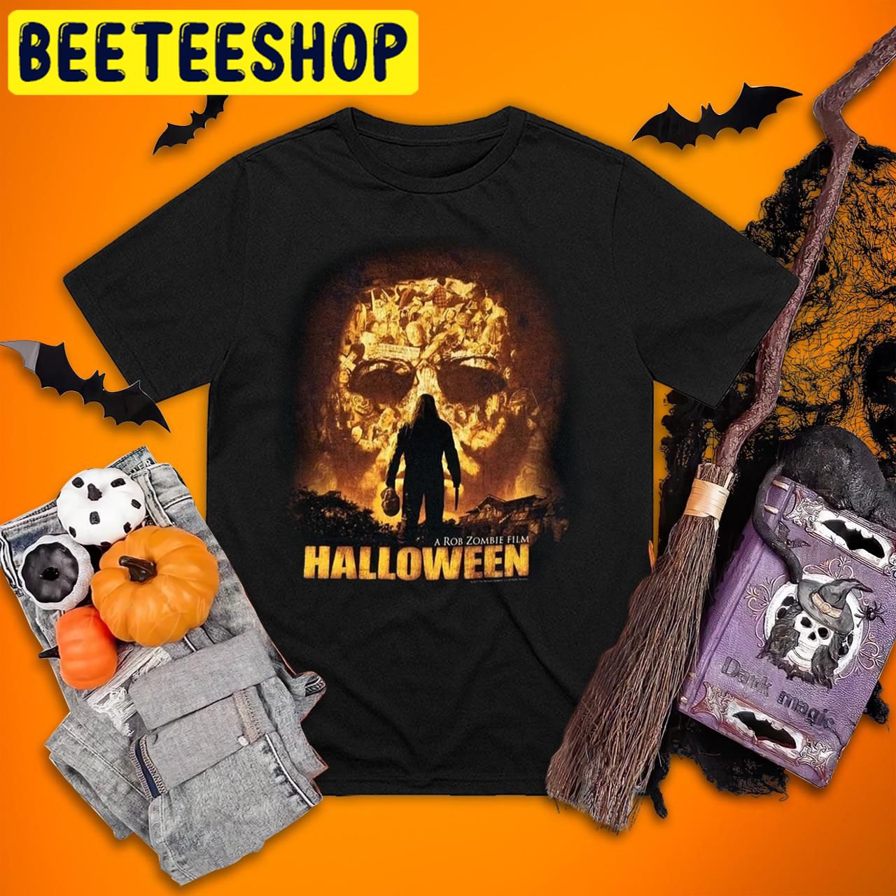 Vintage Promo 2007 Rob Zombie Halloween Trending Unisex T-Shirt Vintage Promo 2007 Rob Zombie Halloween Trending Unisex T-Shirt