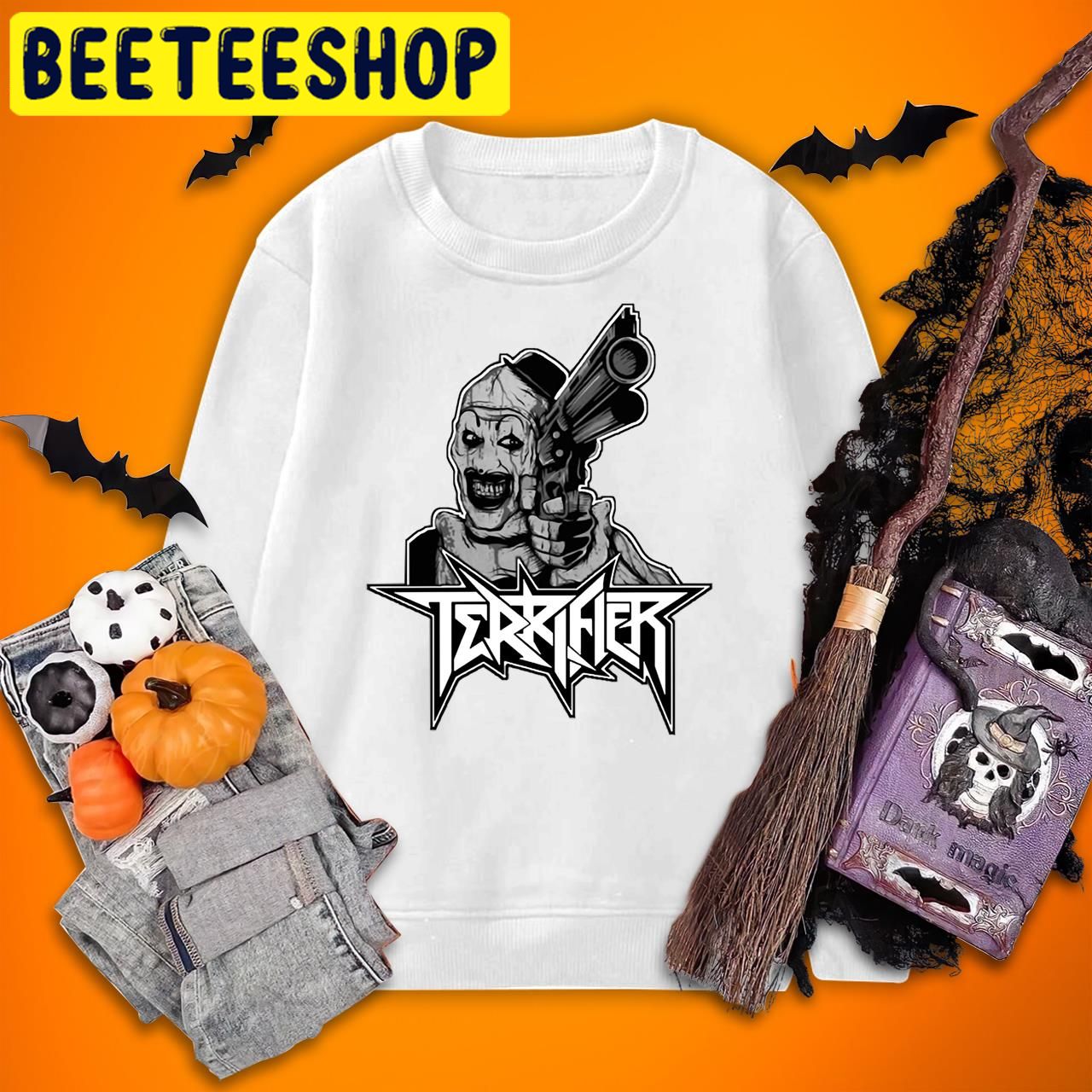 Vintage Retro Terrifier Shoots Meilleurs Halloween Trending Unisex T-Shirt Vintage Retro Terrifier Shoots Meilleurs Halloween Trending Unisex T-Shirt