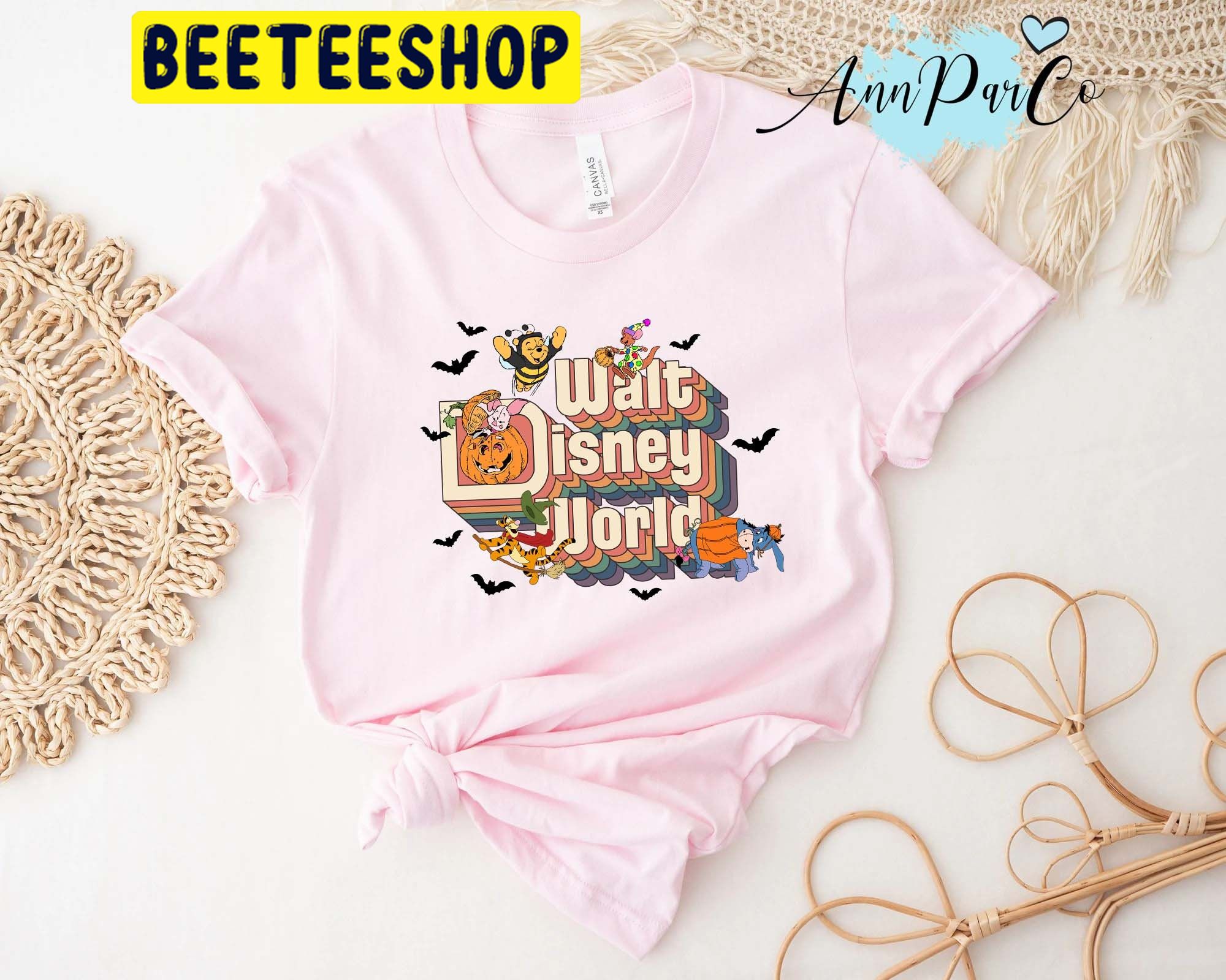 Vintage Retro Walt Disney World Pooh And Friends Halloween Trending Unisex Shirt Vintage Retro Walt Disney World Pooh And Friends Halloween Trending Unisex Shirt
