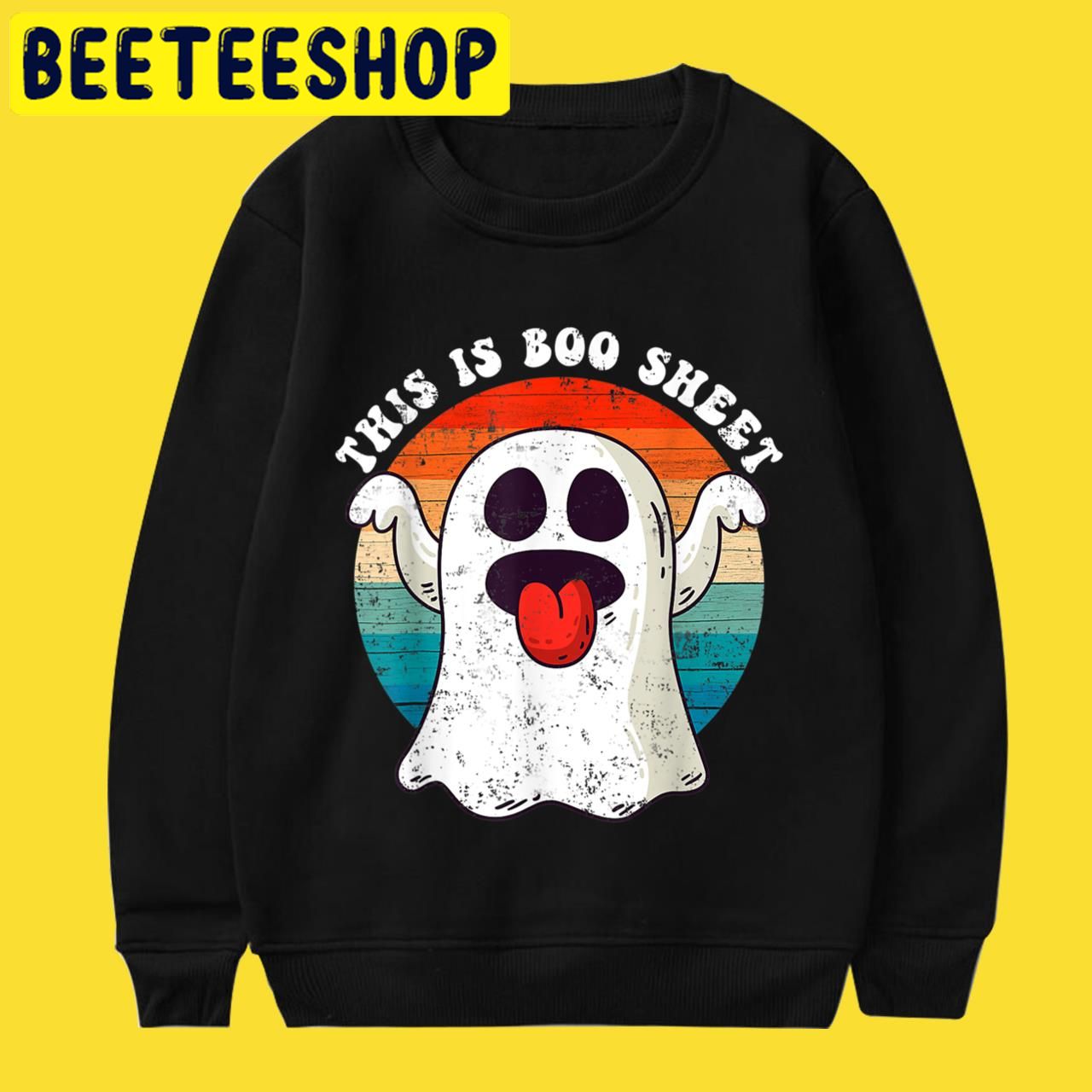 Vintage This Is Boo Sheet Happy Men Women Halloween Trending Unisex T-Shirt Vintage This Is Boo Sheet Happy Men Women Halloween Trending Unisex T-Shirt