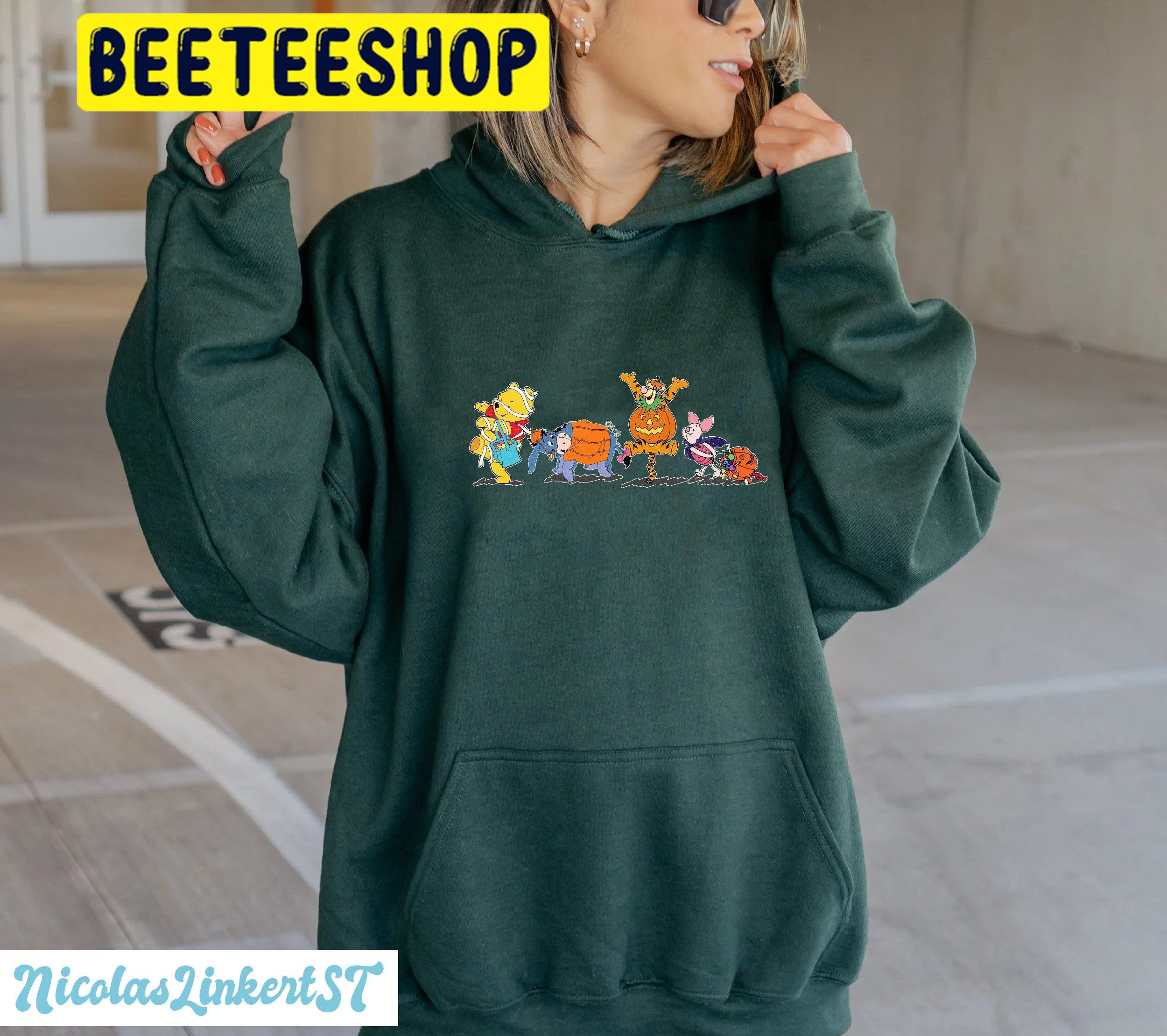 Vintage Winnie The Pooh Anf Firend Halloween Trending Unisex Shirt Vintage Winnie The Pooh Anf Firend Halloween Trending Unisex Shirt