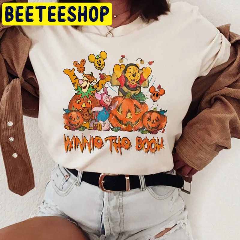 Vintage Winnie The Pooh Disneyland Halloween Trending Unisex Shirt Vintage Winnie The Pooh Disneyland Halloween Trending Unisex Shirt