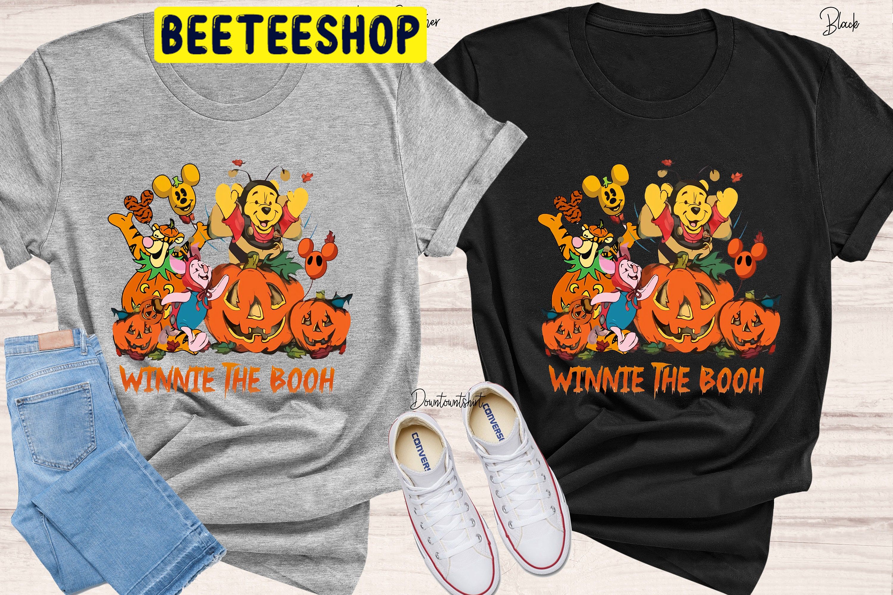 Vintage Winnie The Pooh Disneyland Trip Halloween Trending Unisex Shirt