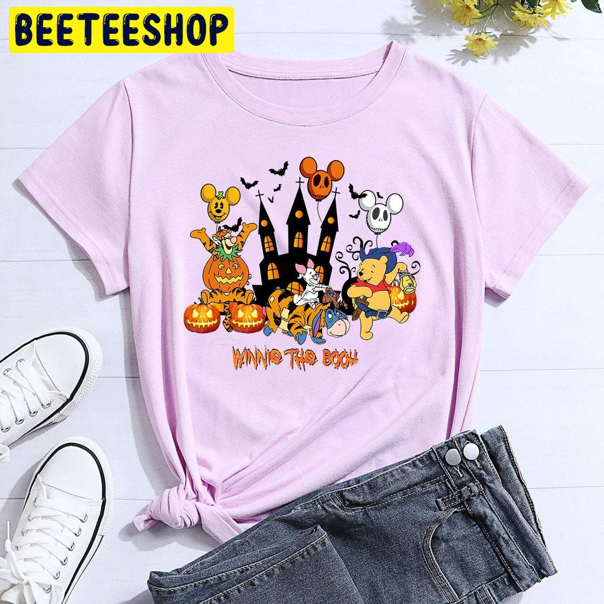 Vintage Winnie The Pooh Halloween Mickey Balloon Trending Unisex Shirt Vintage Winnie The Pooh Halloween Mickey Balloon Trending Unisex Shirt