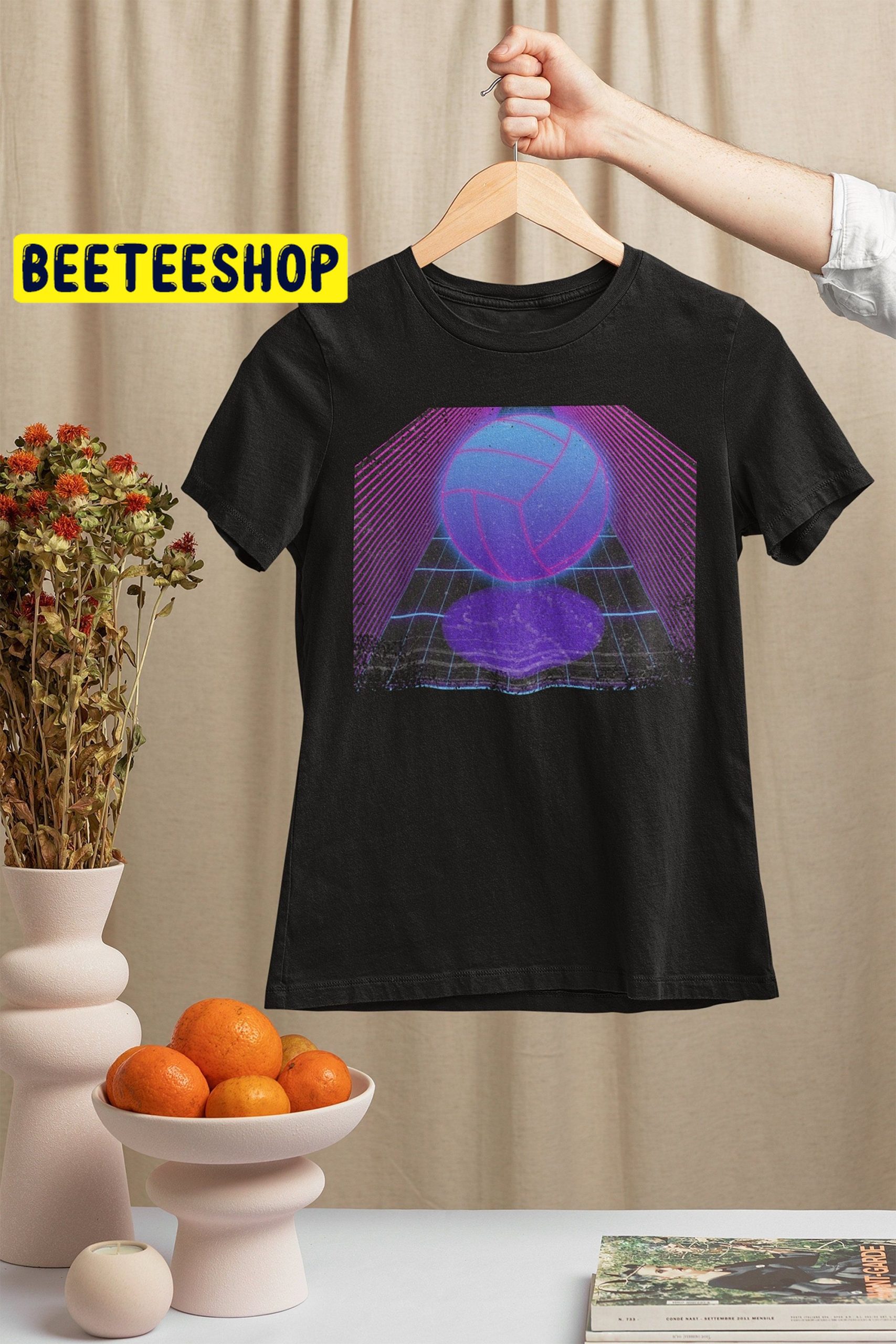 Volleyball Synthwave Vaporwave Trending Unisex Shirt Volleyball Synthwave Vaporwave Trending Unisex Shirt