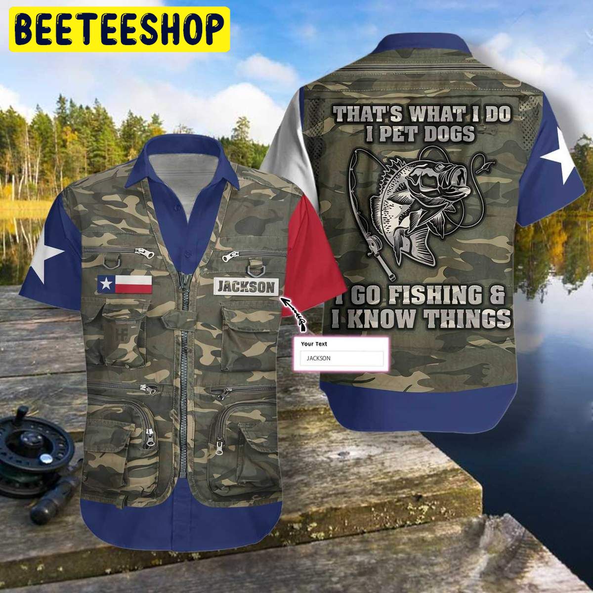 Waistcoat Fishing Texas Personalized Trending Hawaiian Shirt Waistcoat Fishing Texas Personalized Trending Hawaiian Shirt
