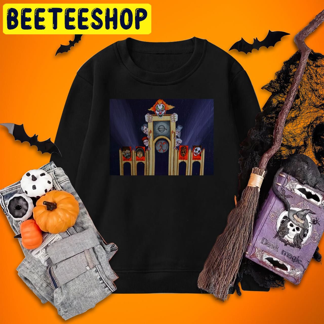 Waiting For You Creepy Horror Nights Halloween Trending Unisex T-Shirt Waiting For You Creepy Horror Nights Halloween Trending Unisex T-Shirt