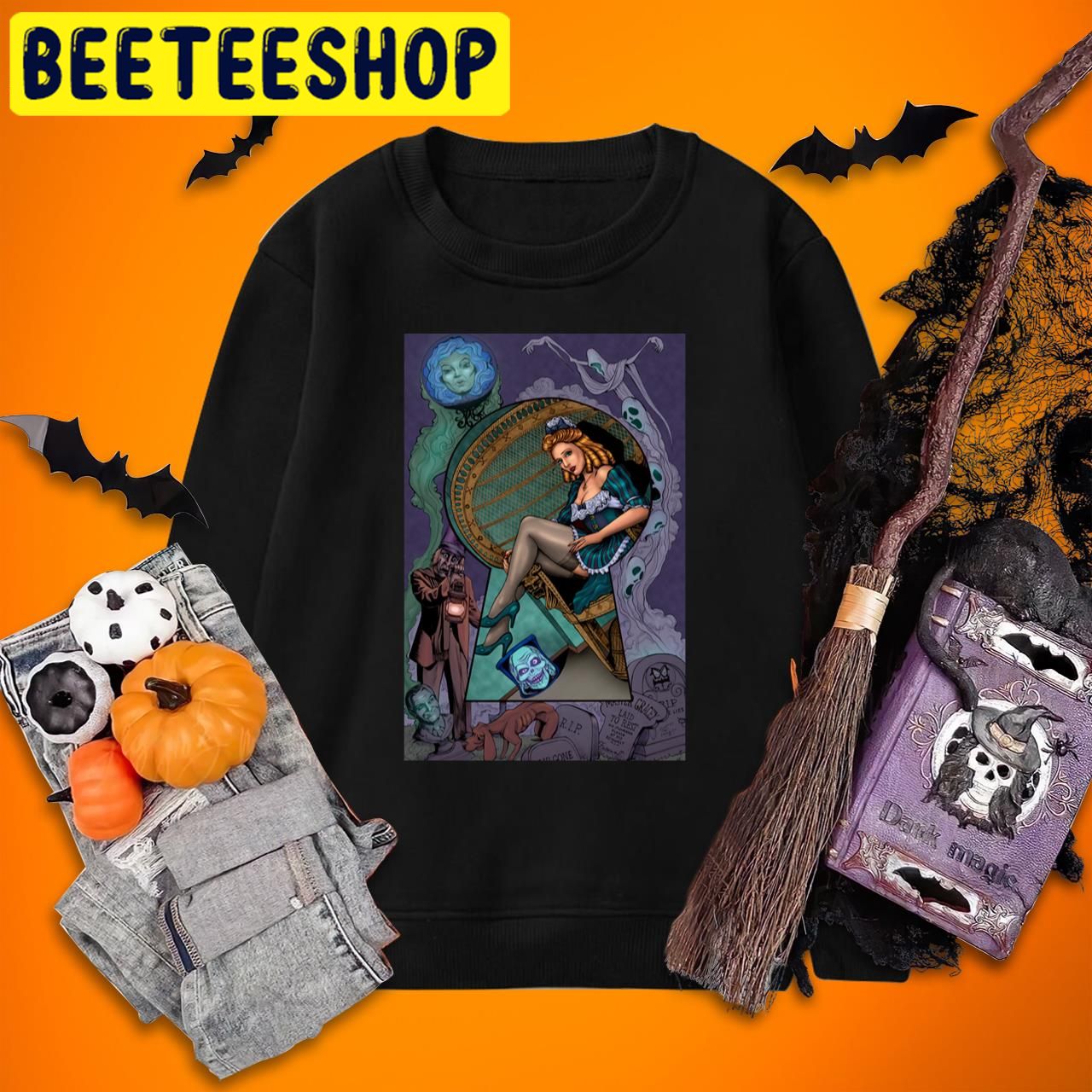 Welcome Foolish Mortals Premium Disneyland Halloween Trending Unisex T-Shirt Welcome Foolish Mortals Premium Disneyland Halloween Trending Unisex T-Shirt