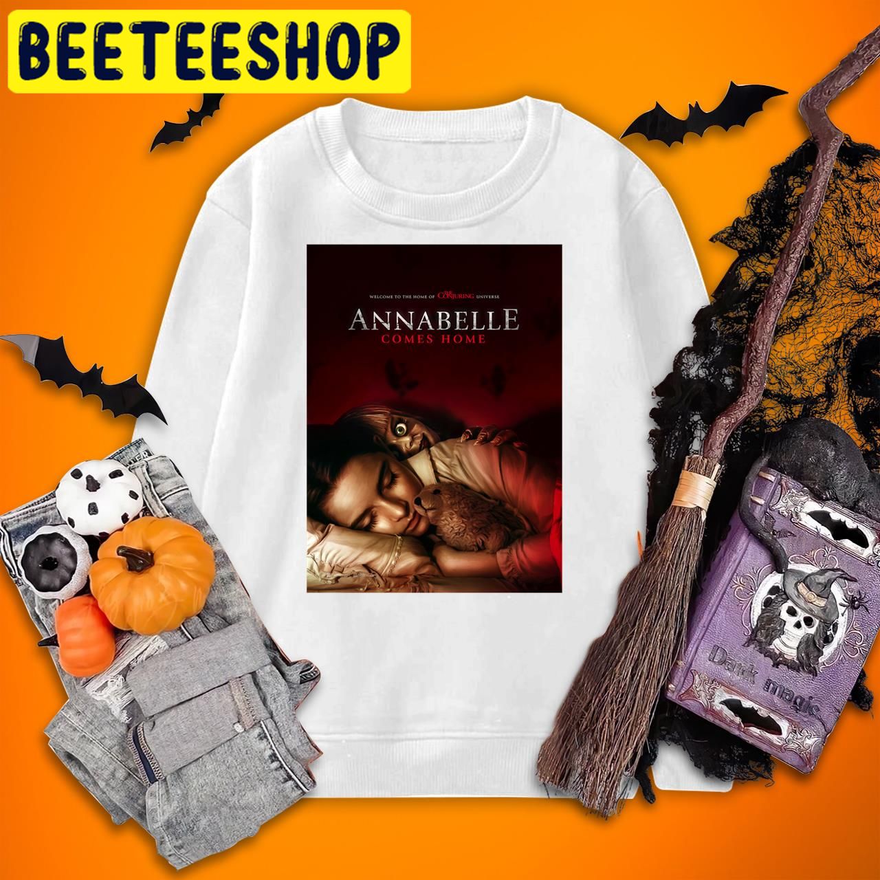 Welcome To The Home Of The Conjuring Annable Comes Home Halloween Trending Unisex T-Shirt Welcome To The Home Of The Conjuring Annable Comes Home Halloween Trending Unisex T-Shirt