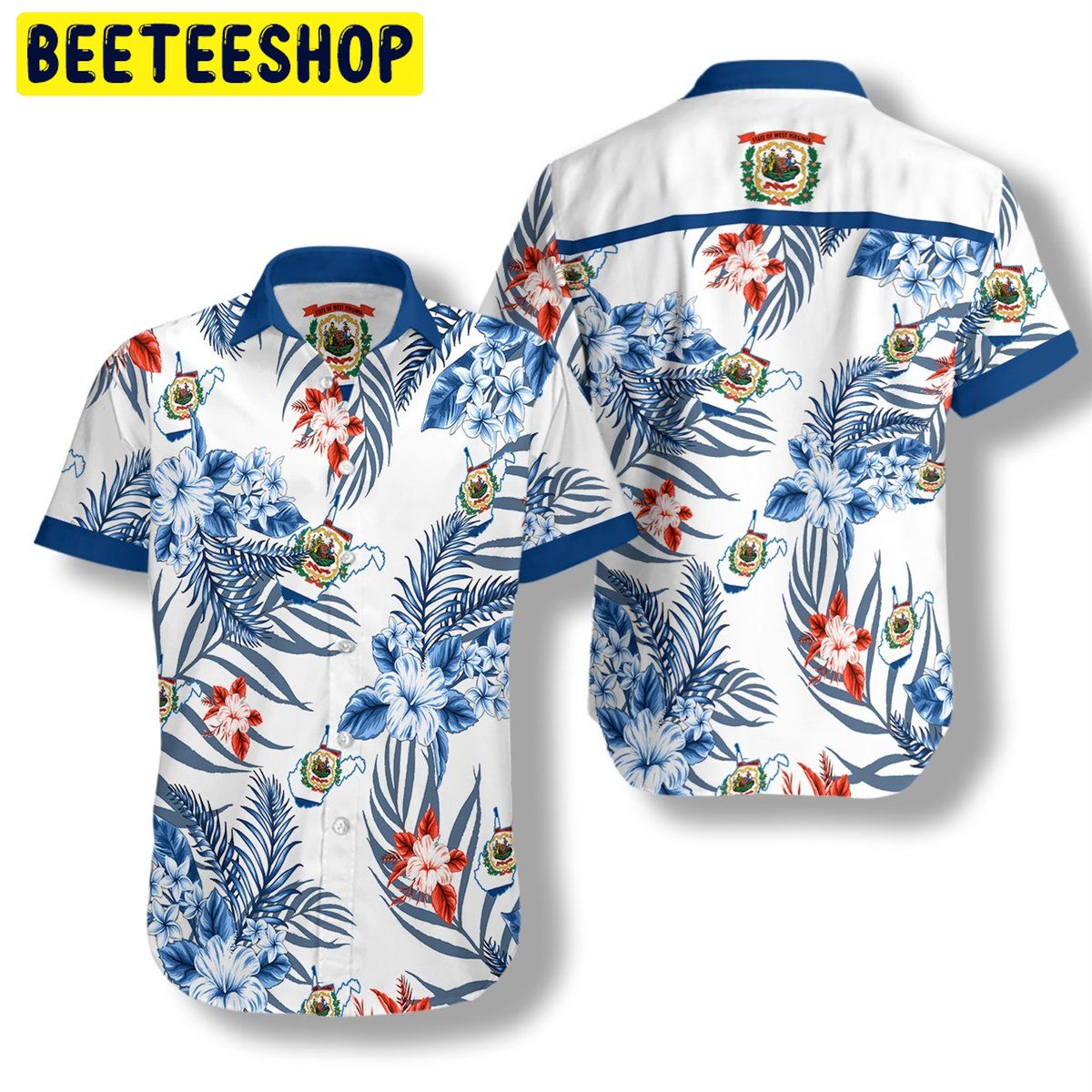 West Virginia Proud Trending Hawaiian Shirt West Virginia Proud Trending Hawaiian Shirt