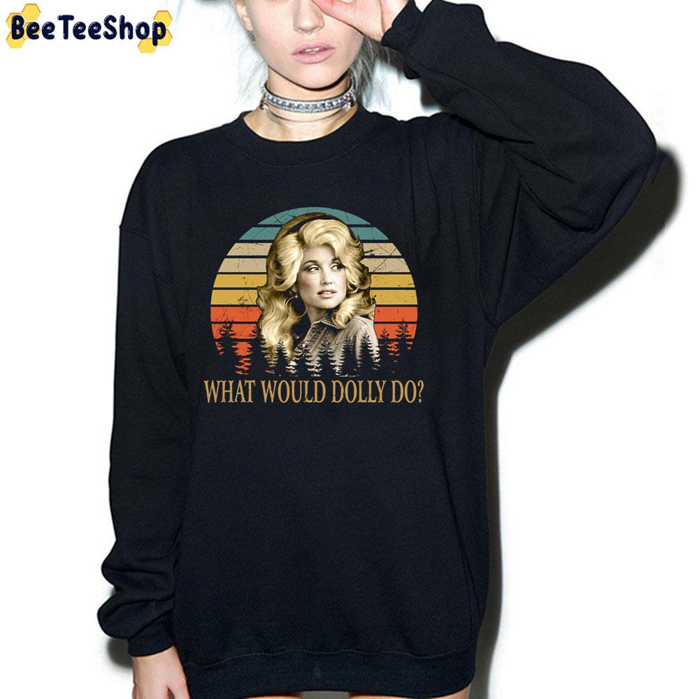 What Would Dolly Do Country Music Guitar Dolly Parton Trending Unisex T-Shirt What Would Dolly Do Country Music Guitar Dolly Parton Trending Unisex T-Shirt
