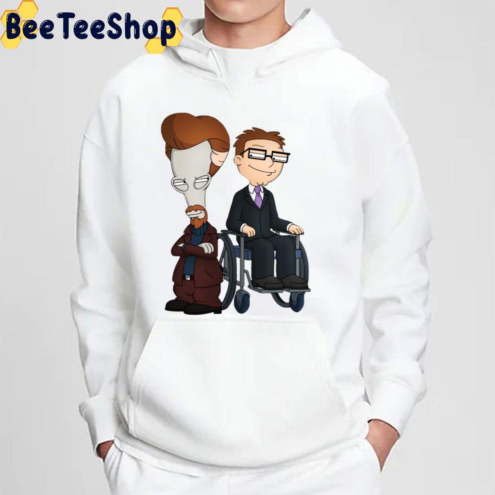 Wheels And The Leg Man! American Dad Roger And Steve Trending Unisex T-Shirt Wheels And The Leg Man! American Dad Roger And Steve Trending Unisex T-Shirt