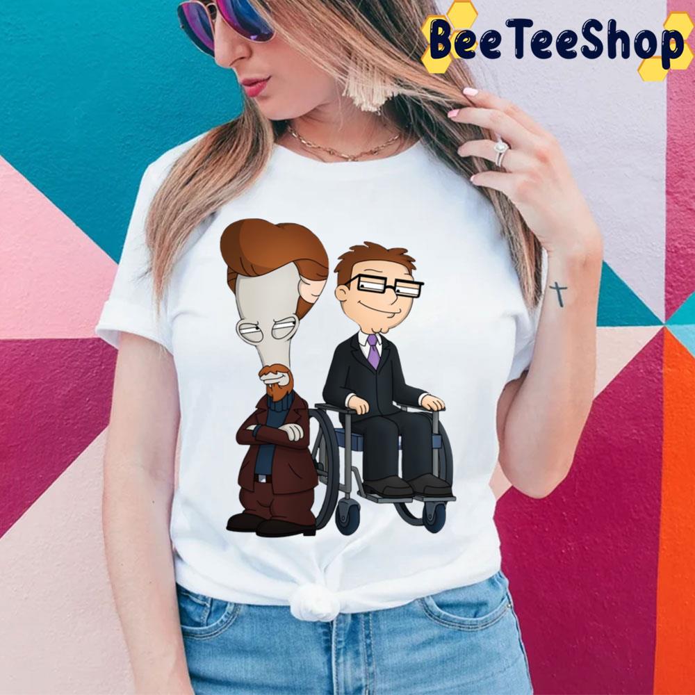 Wheels And The Leg Man! American Dad Roger And Steve Trending Unisex T-Shirt Wheels And The Leg Man! American Dad Roger And Steve Trending Unisex T-Shirt
