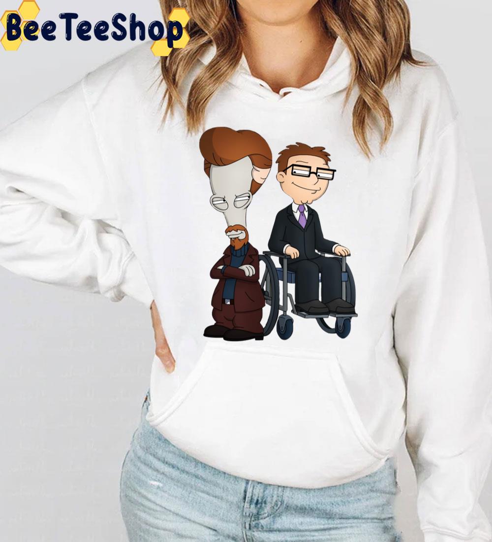 Wheels And The Leg Man! American Dad Roger And Steve Trending Unisex T-Shirt Wheels And The Leg Man! American Dad Roger And Steve Trending Unisex T-Shirt