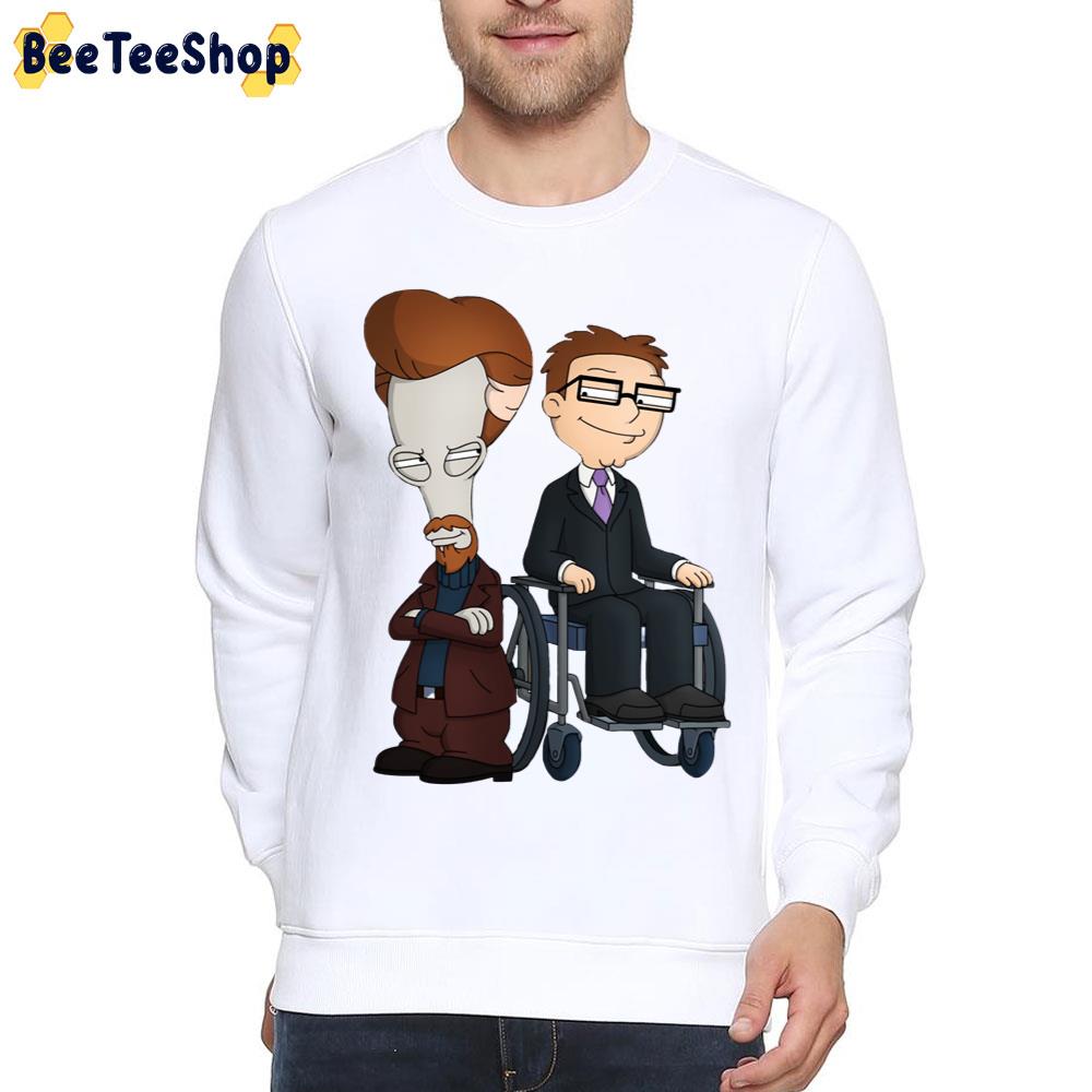 Wheels And The Leg Man! American Dad Roger And Steve Trending Unisex T-Shirt Wheels And The Leg Man! American Dad Roger And Steve Trending Unisex T-Shirt