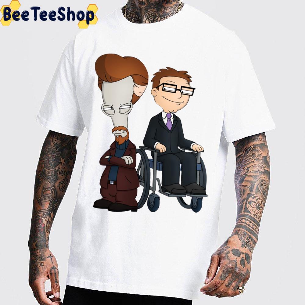 Wheels And The Leg Man! American Dad Roger And Steve Trending Unisex T-Shirt Wheels And The Leg Man! American Dad Roger And Steve Trending Unisex T-Shirt