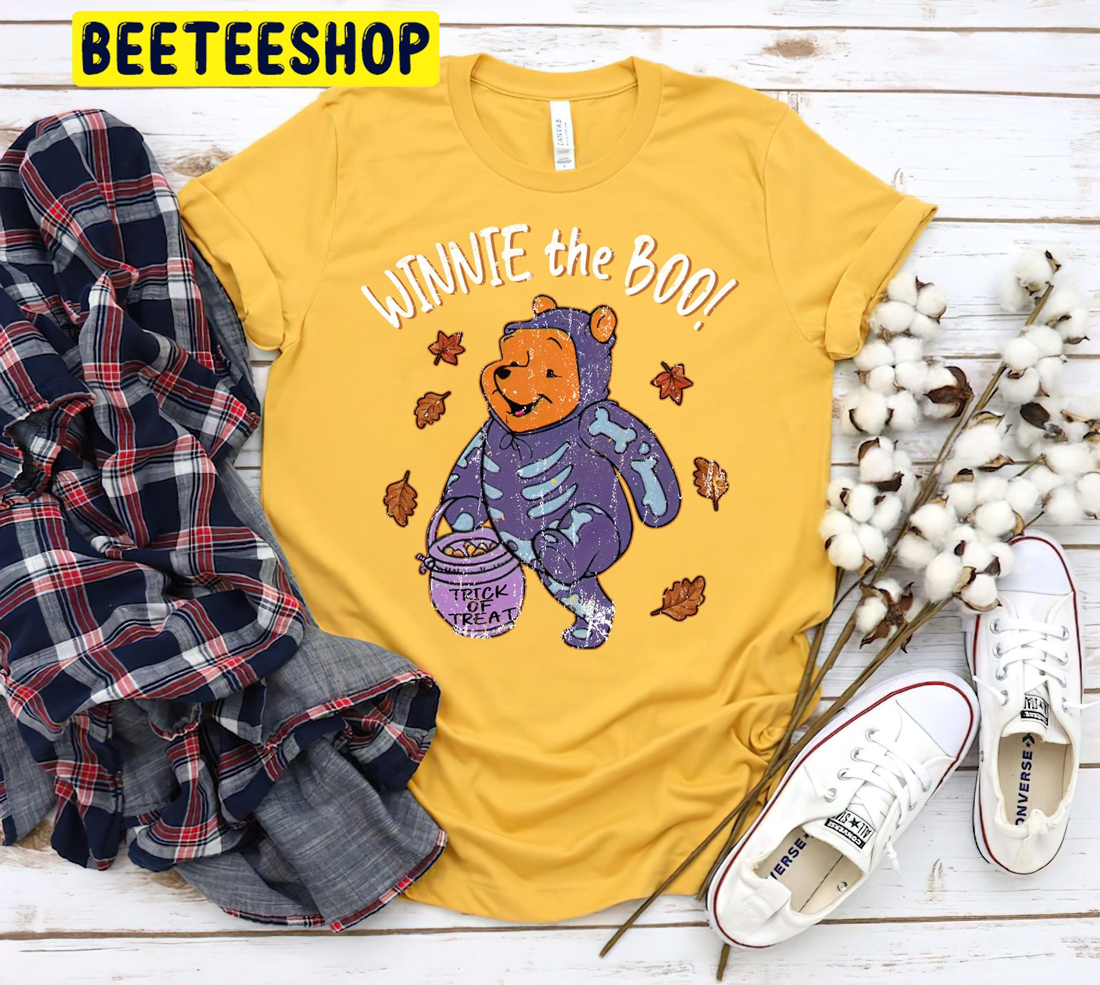 Winnie The Boo Vintage Halloween Trending Unisex Shirt Winnie The Boo Vintage Halloween Trending Unisex Shirt