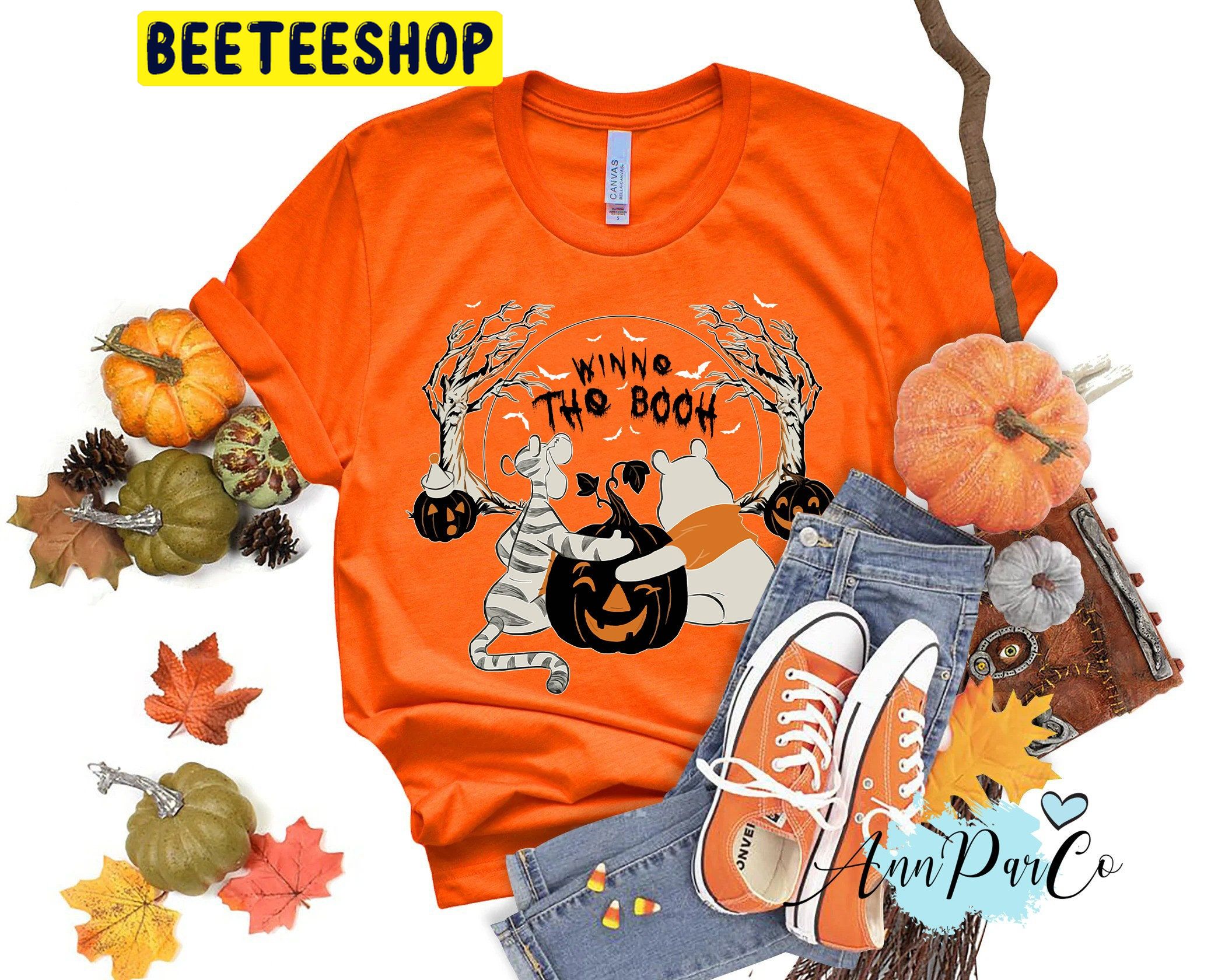 Winnie The Booh Vintage Pooh Halloween Trending Unisex Shirt Winnie The Booh Vintage Pooh Halloween Trending Unisex Shirt