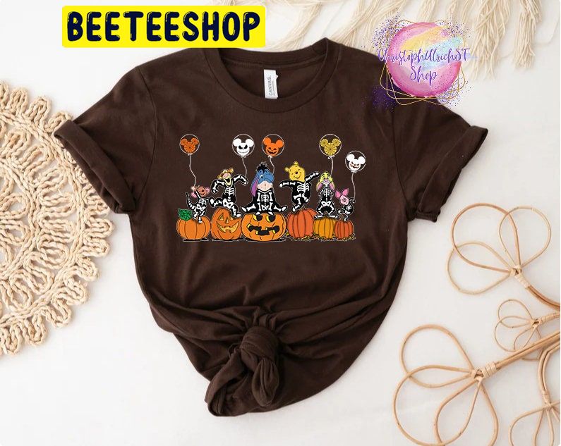 Winnie The Pooh And Friends Disney Boo Bash Halloween Trending Unisex Shirt Winnie The Pooh And Friends Disney Boo Bash Halloween Trending Unisex Shirt