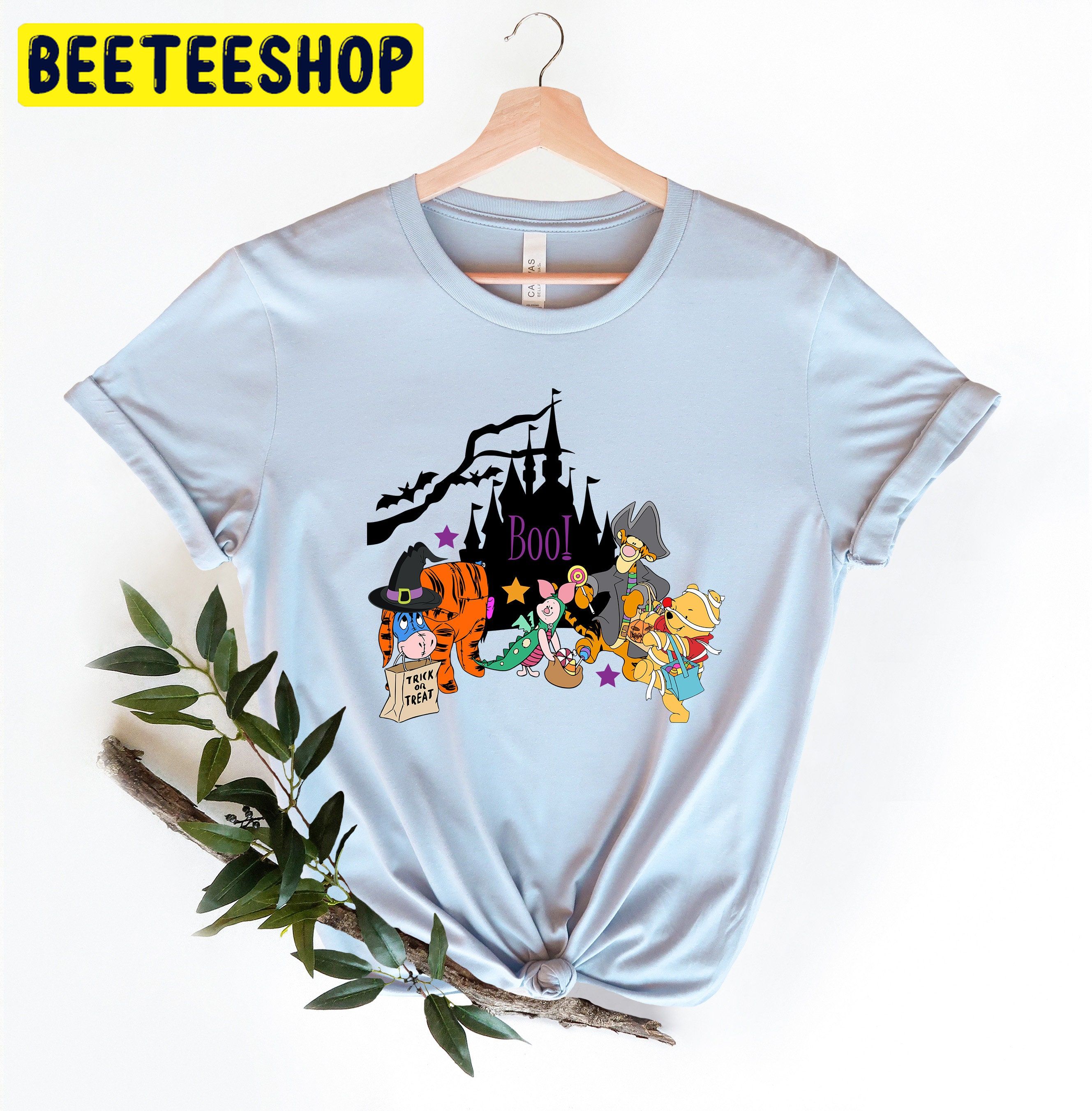 Winnie The Pooh And Friends Halloween Trick Or Treat Trending Unisex Shirt