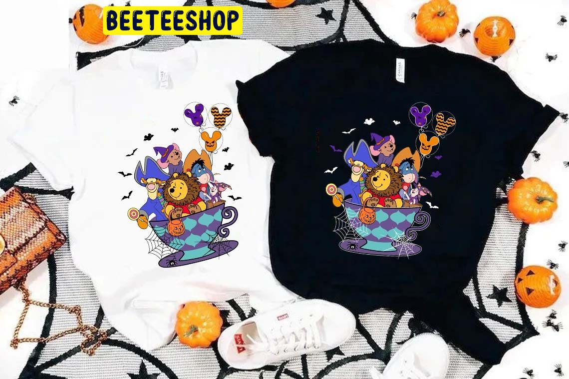 Winnie The Pooh And Friends Pumpkin Halloween Trending Unisex Shirt Winnie The Pooh And Friends Pumpkin Halloween Trending Unisex Shirt