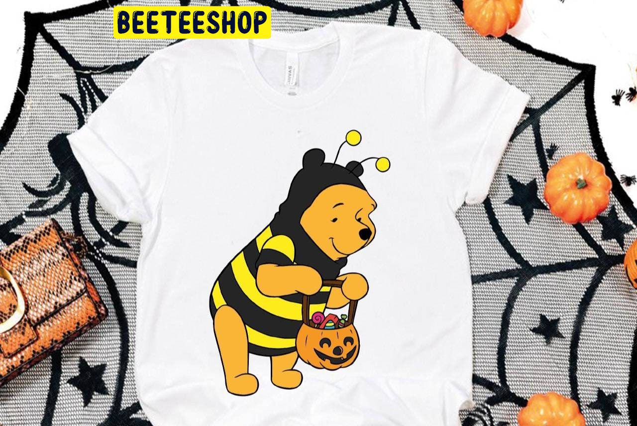 Winnie The Pooh Bee Disney Halloween Trending Unisex Shirt Winnie The Pooh Bee Disney Halloween Trending Unisex Shirt