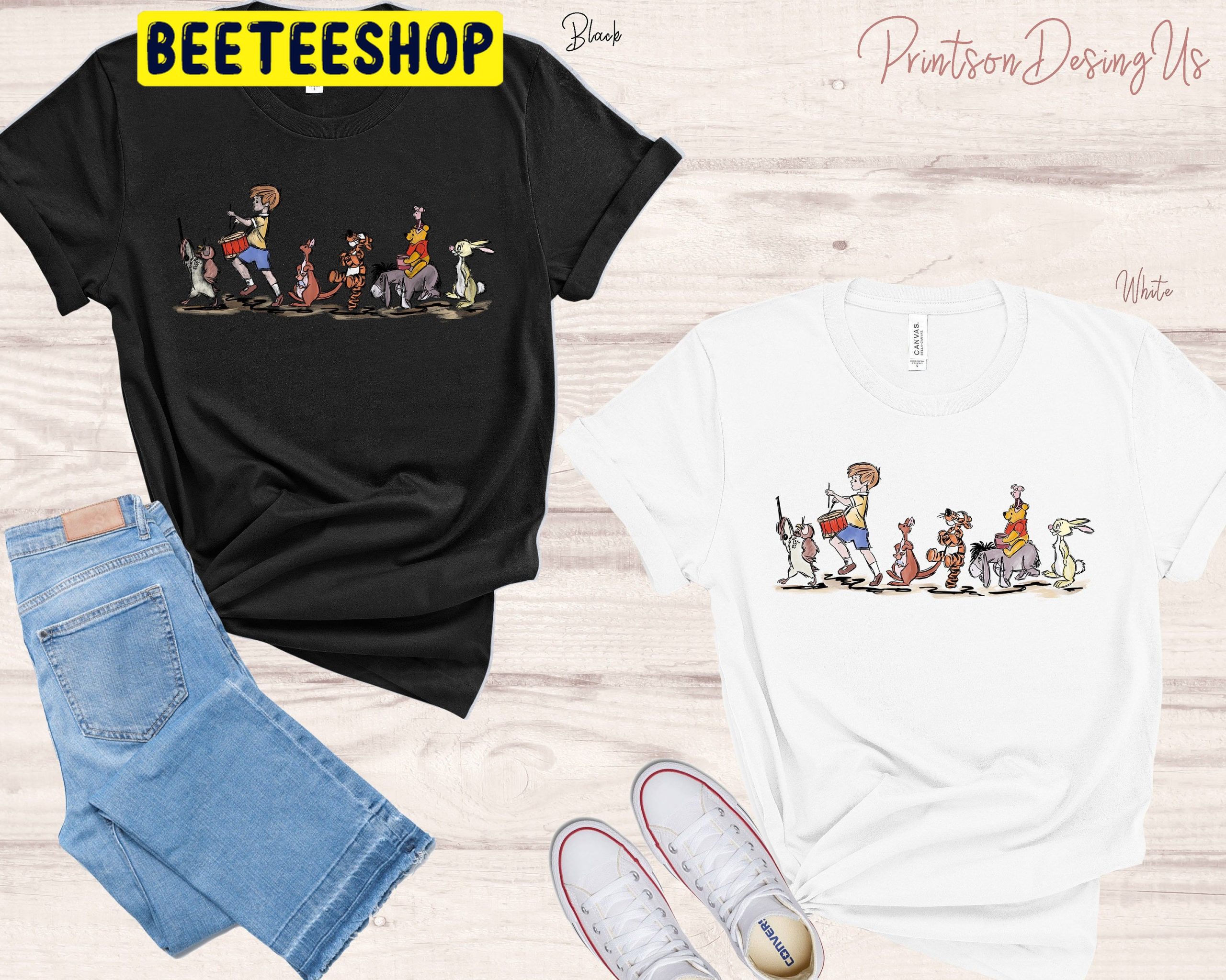 Winnie The Pooh Fireends Halloween Trending Unisex Shirt Winnie The Pooh Fireends Halloween Trending Unisex Shirt