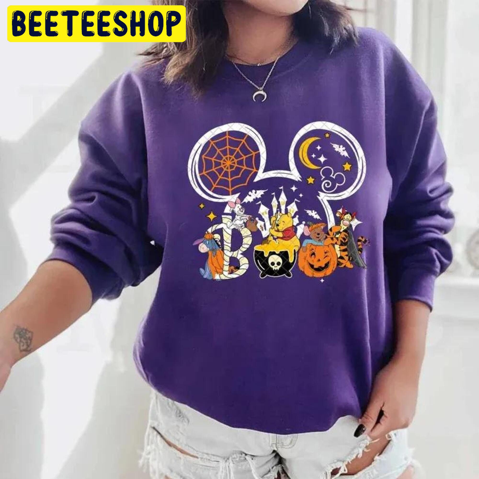 Winnie The Pooh Halloween Disney Boo Trending Unisex Shirt Winnie The Pooh Halloween Disney Boo Trending Unisex Shirt