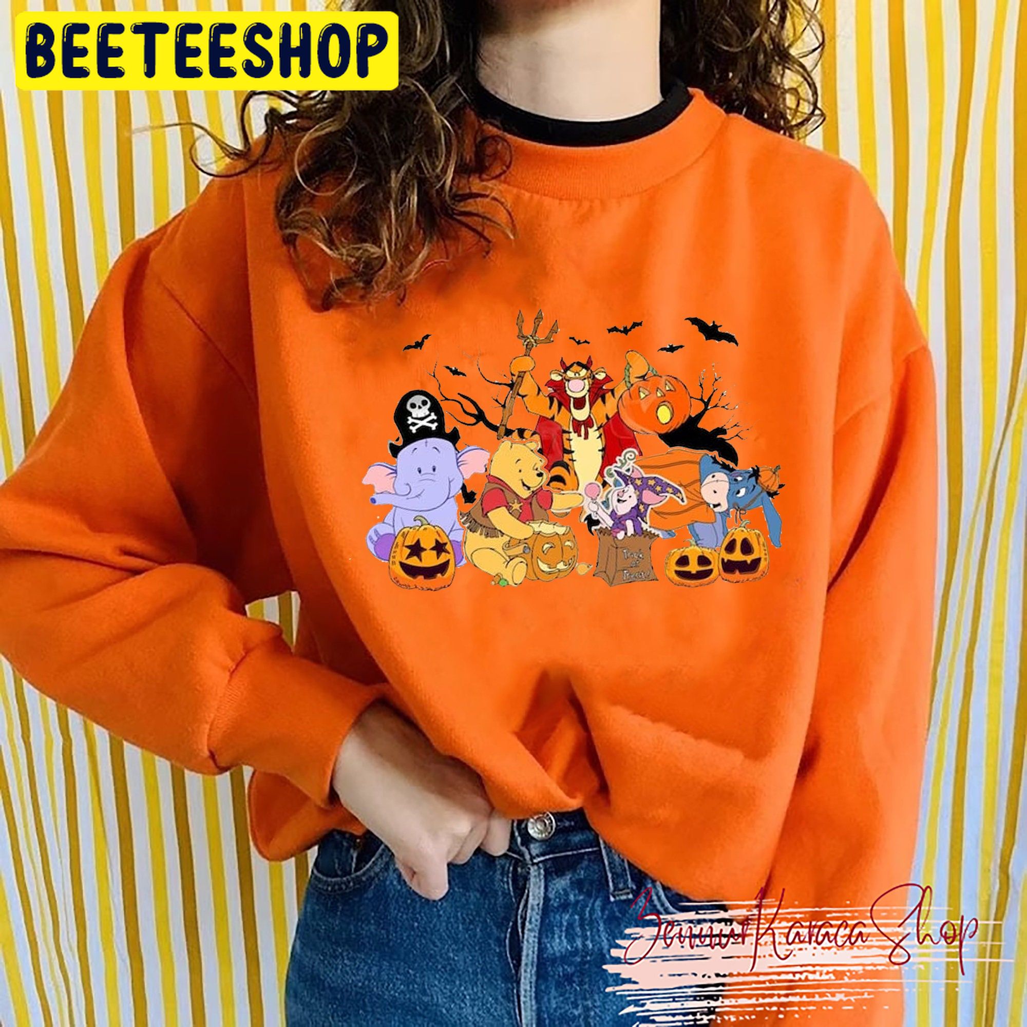 Winnie The Pooh Halloween The Pooh And Friends Trending Unisex Shirt Winnie The Pooh Halloween The Pooh And Friends Trending Unisex Shirt