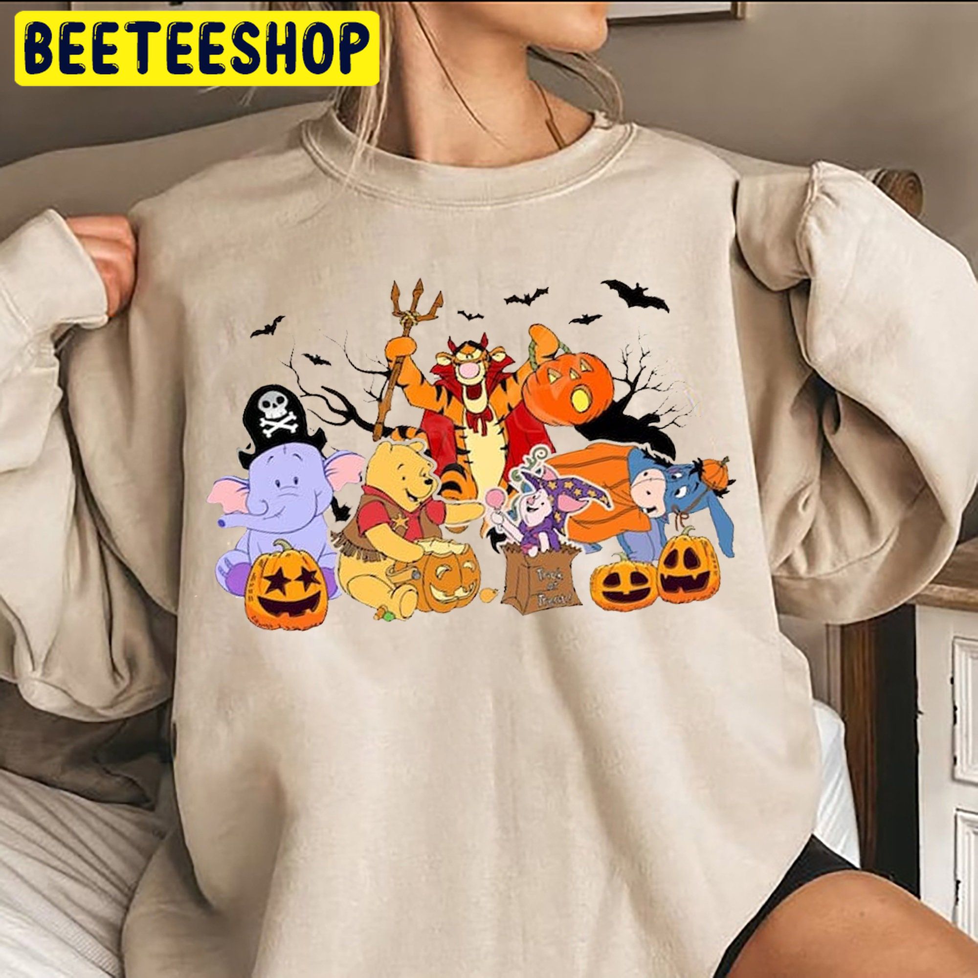 Winnie The Pooh Halloween The Pooh And Friends Trending Unisex Shirt Winnie The Pooh Halloween The Pooh And Friends Trending Unisex Shirt