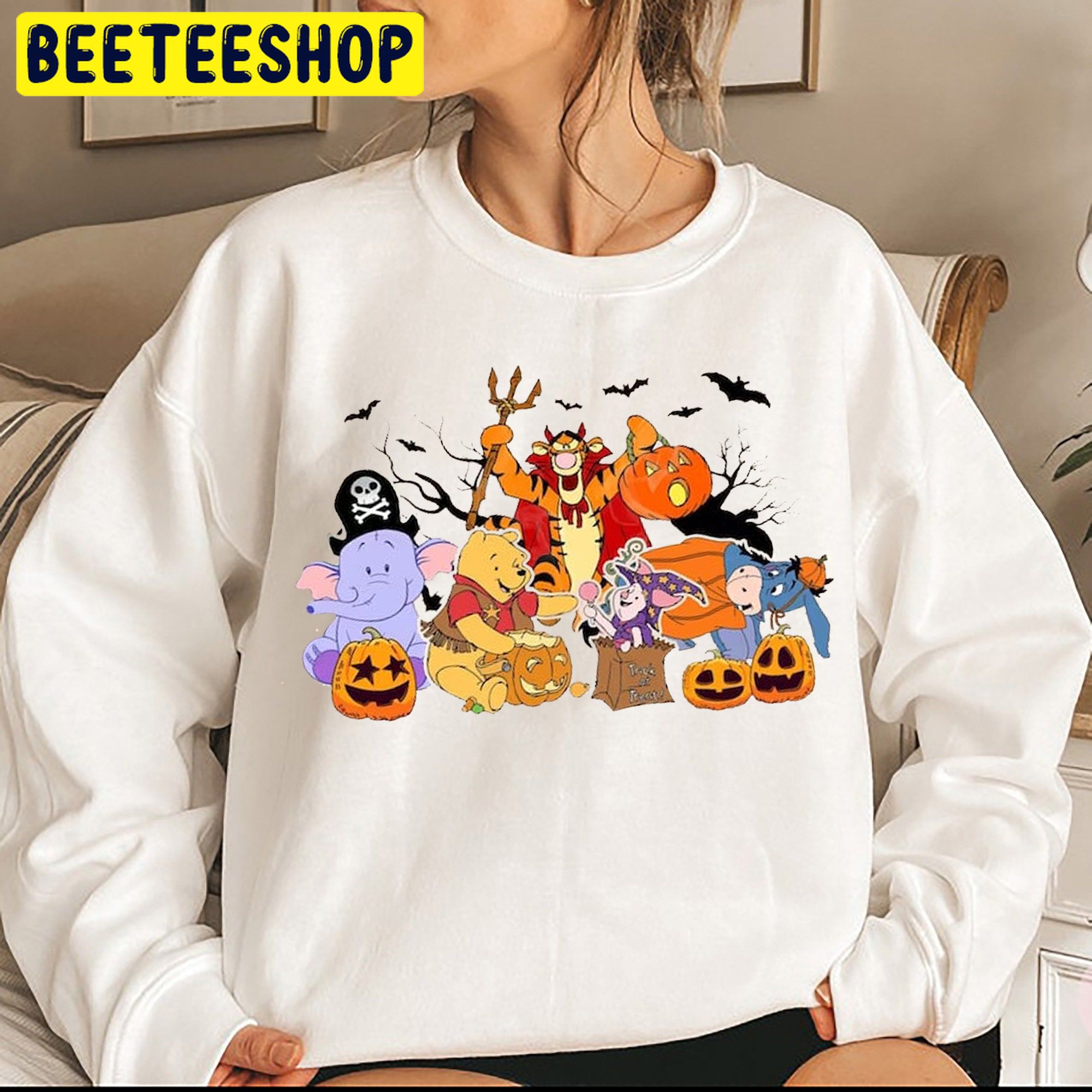 Winnie The Pooh Halloween The Pooh And Friends Trending Unisex Shirt Winnie The Pooh Halloween The Pooh And Friends Trending Unisex Shirt
