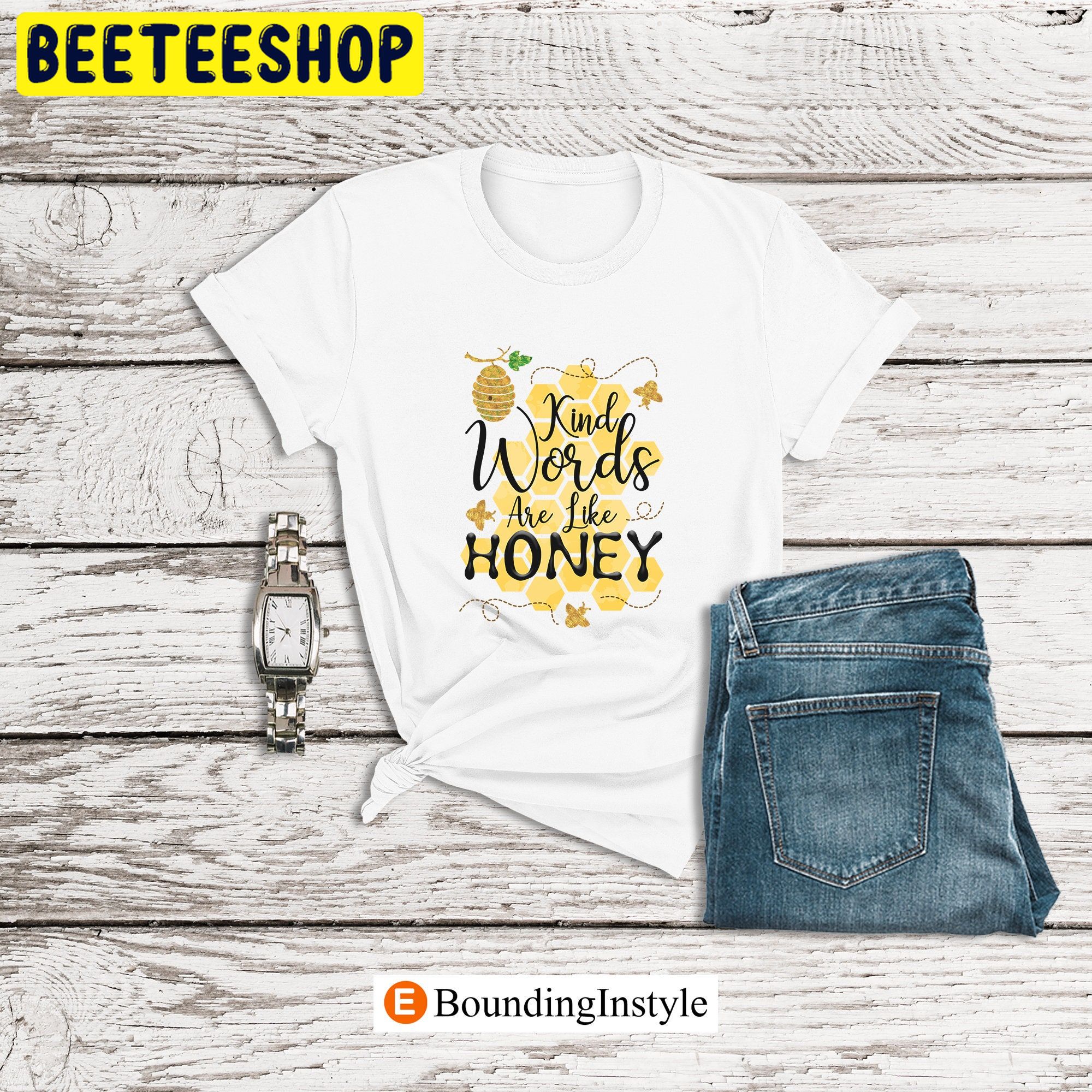 Winnie The Pooh Kind Words Are Like Honey Trending Unisex Shirt Winnie The Pooh Kind Words Are Like Honey Trending Unisex Shirt