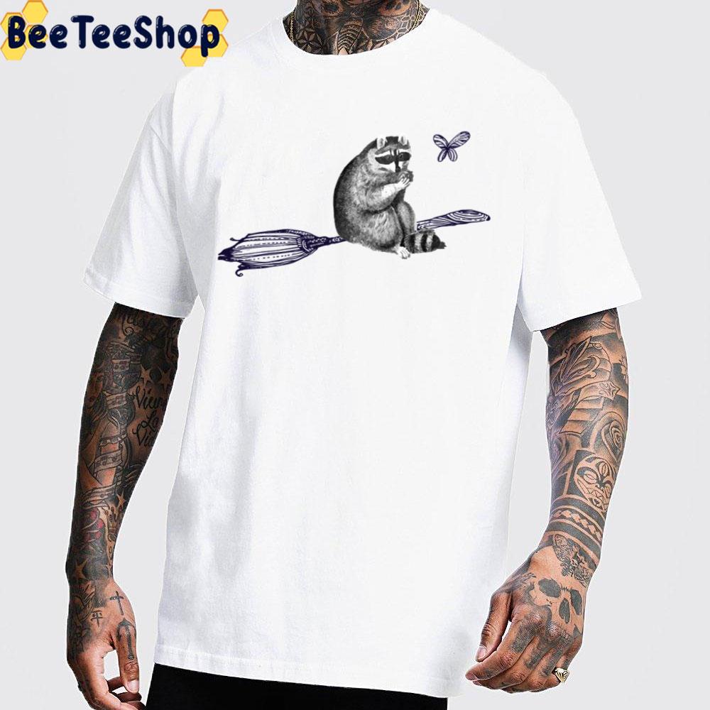 Witch Raccoons Halloween Trending Unisex T-Shirt Witch Raccoons Halloween Trending Unisex T-Shirt