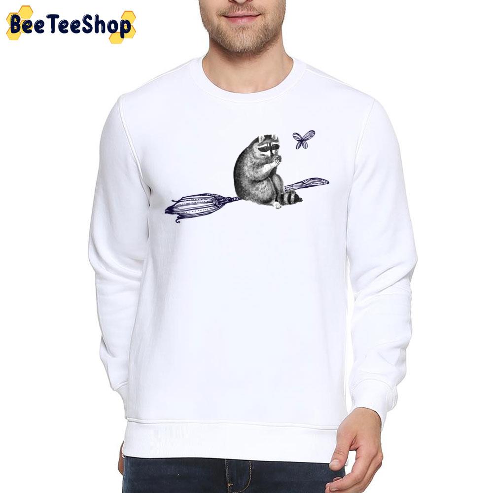 Witch Raccoons Halloween Trending Unisex T-Shirt Witch Raccoons Halloween Trending Unisex T-Shirt