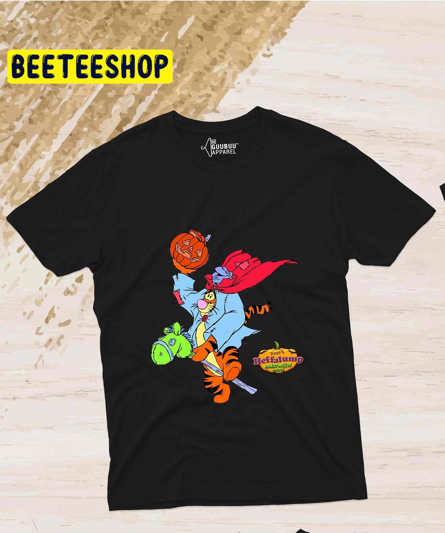 Witch Tiger And Pumpkin Halloween Trending Unisex Shirt Witch Tiger And Pumpkin Halloween Trending Unisex Shirt