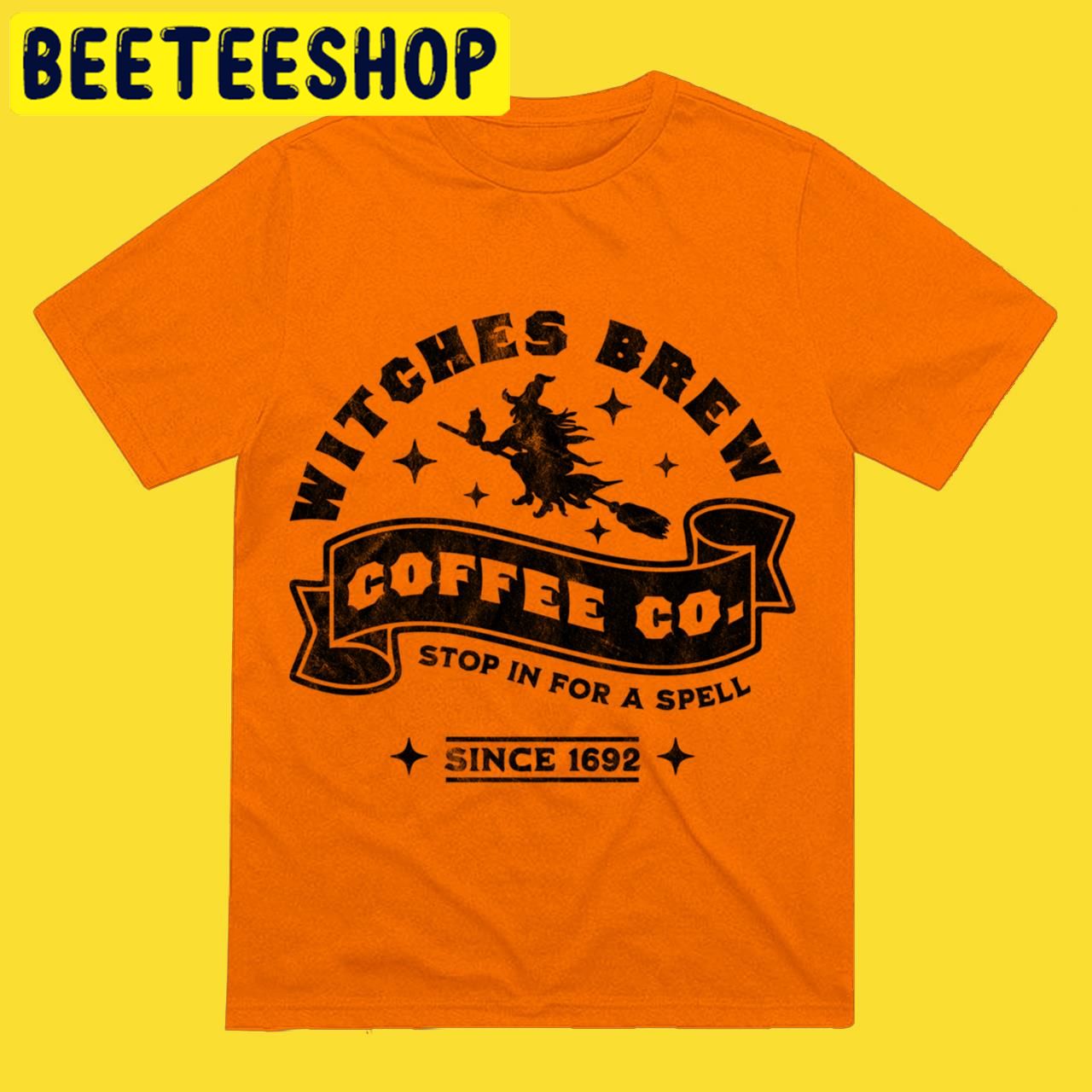 Witches Brew Coffee New Collection Halloween Trending Unisex T-Shirt Witches Brew Coffee New Collection Halloween Trending Unisex T-Shirt