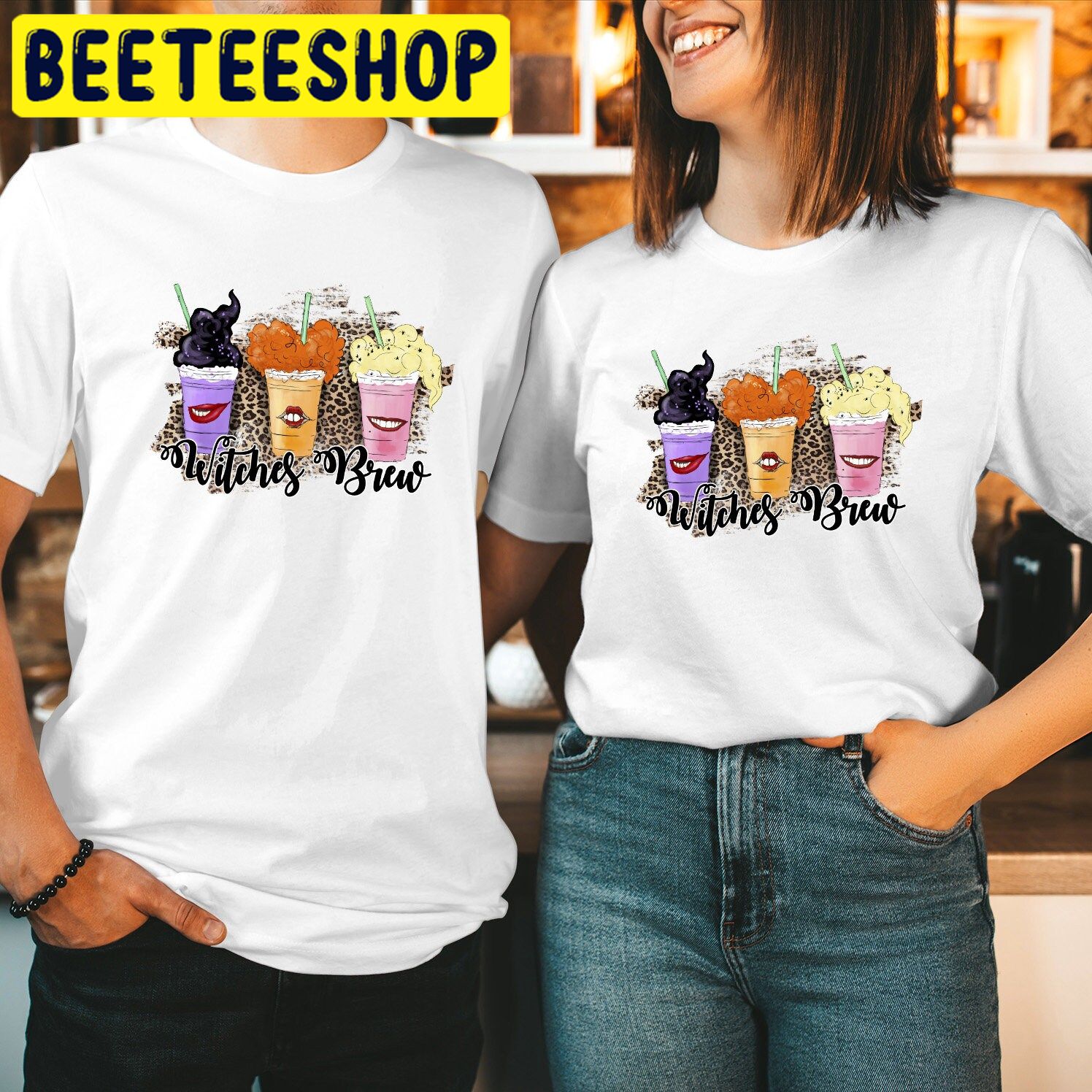 Witches Brew Hocus Pocus Coffee Halloween Trending Unisex Shirt Witches Brew Hocus Pocus Coffee Halloween Trending Unisex Shirt