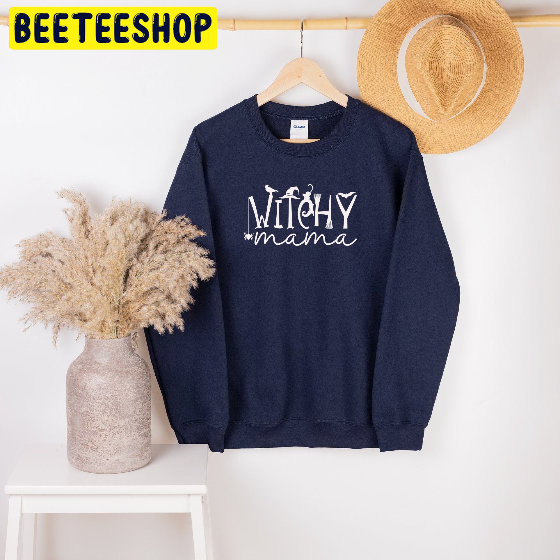 Witchy Mama Halloween Trending Unisex Shirt Witchy Mama Halloween Trending Unisex Shirt
