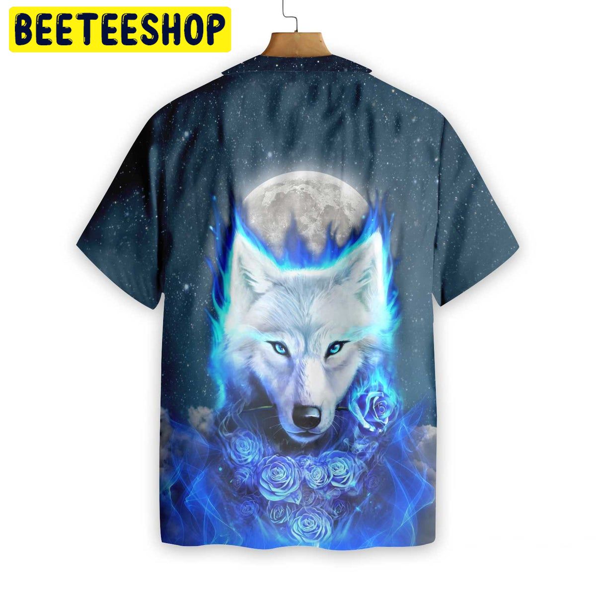 Wolf Galaxy Trending Hawaiian Shirt Wolf Galaxy Trending Hawaiian Shirt