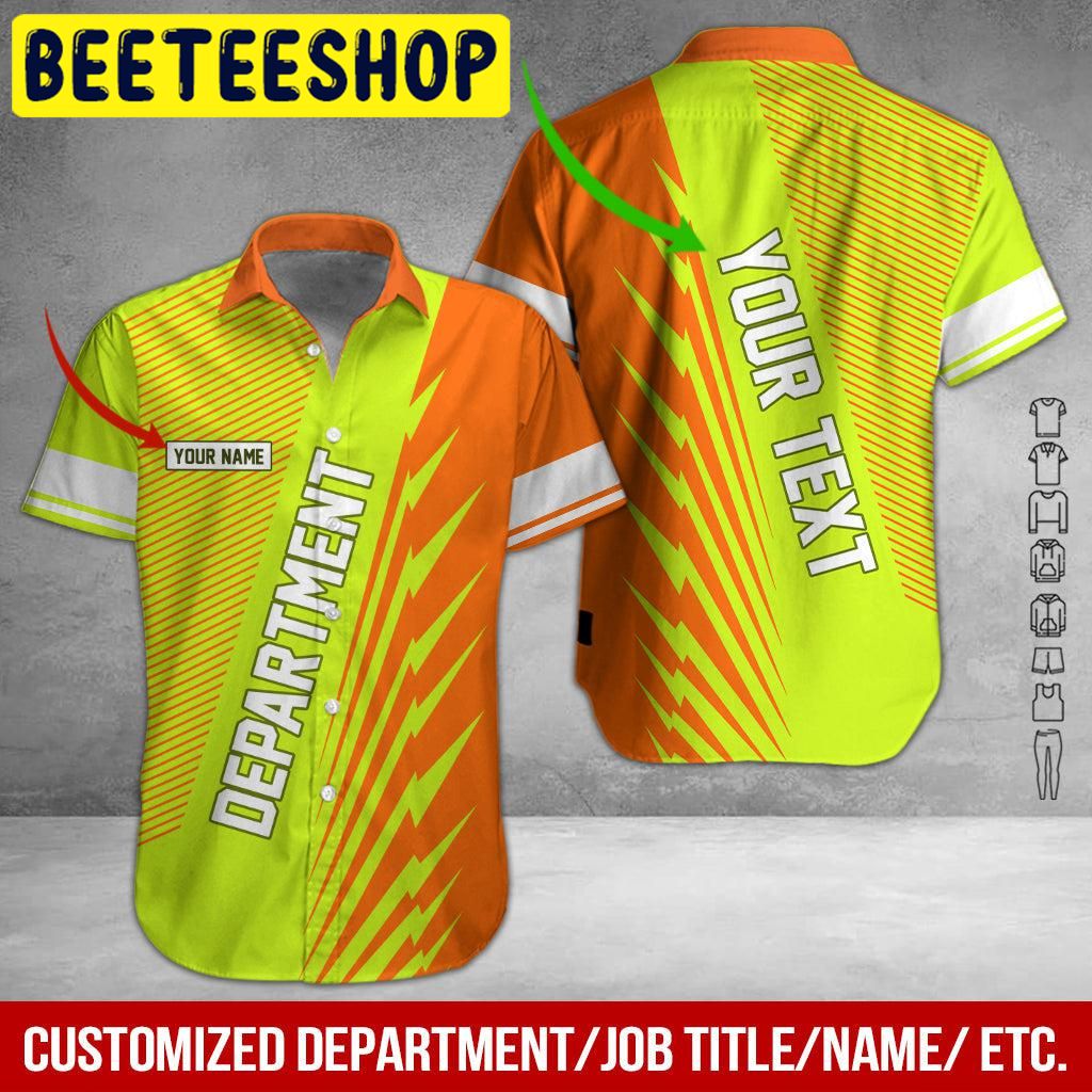 Workwear Style Custom Name Hawaiian Shirt 1059 Workwear Style Custom Name Hawaiian Shirt 1059